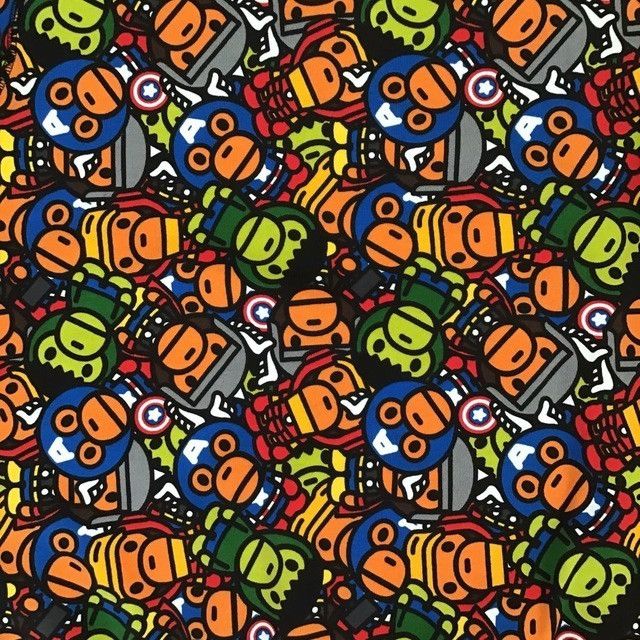 Bape × Marvel Comics × Nigo BAPE × MARVEL COMICS Milo full zip hoodie a bathing ape NIGO Size US M / EU 48-50 / 2 - 5 Thumbnail