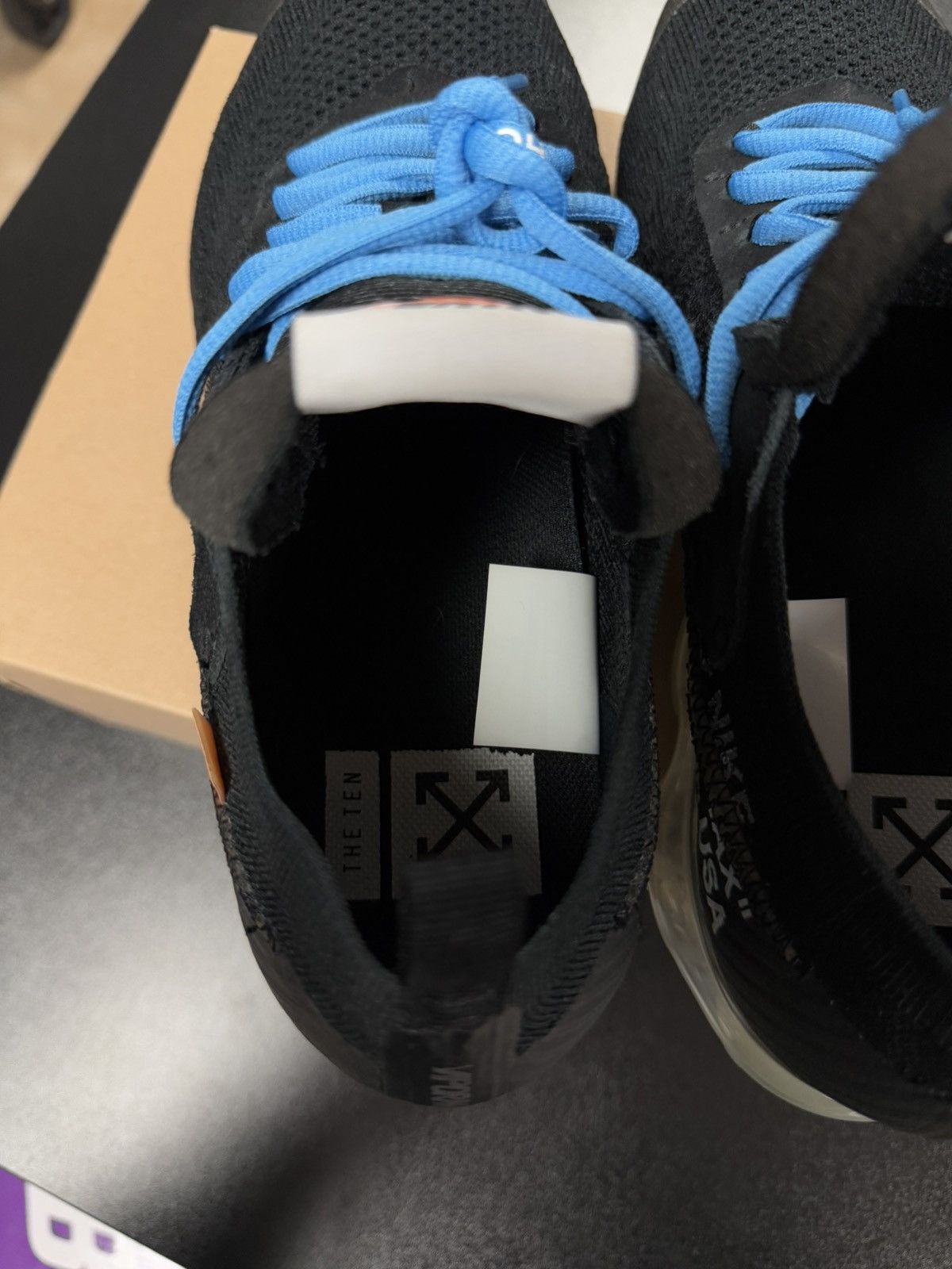 Off-White Nike Off White Vapormax Size 9.5 VNDS Size US 9.5 / EU 42-43 - 21 Thumbnail
