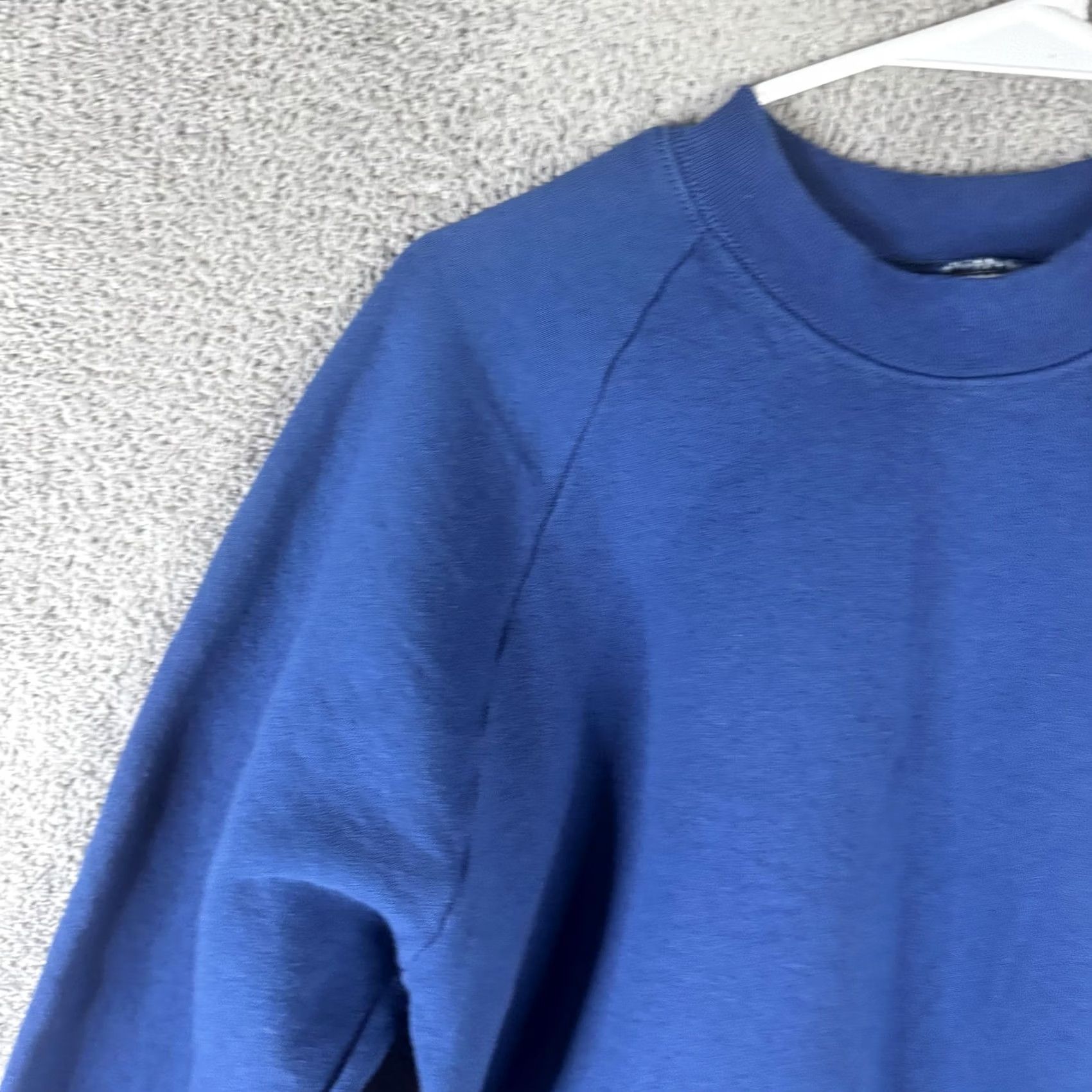 Fruit Of The Loom VINTAGE Fruit of the Loom Sweatshirt Mens M Blue Crewneck Fleece USA Size US M / EU 48-50 / 2 - 5 Thumbnail
