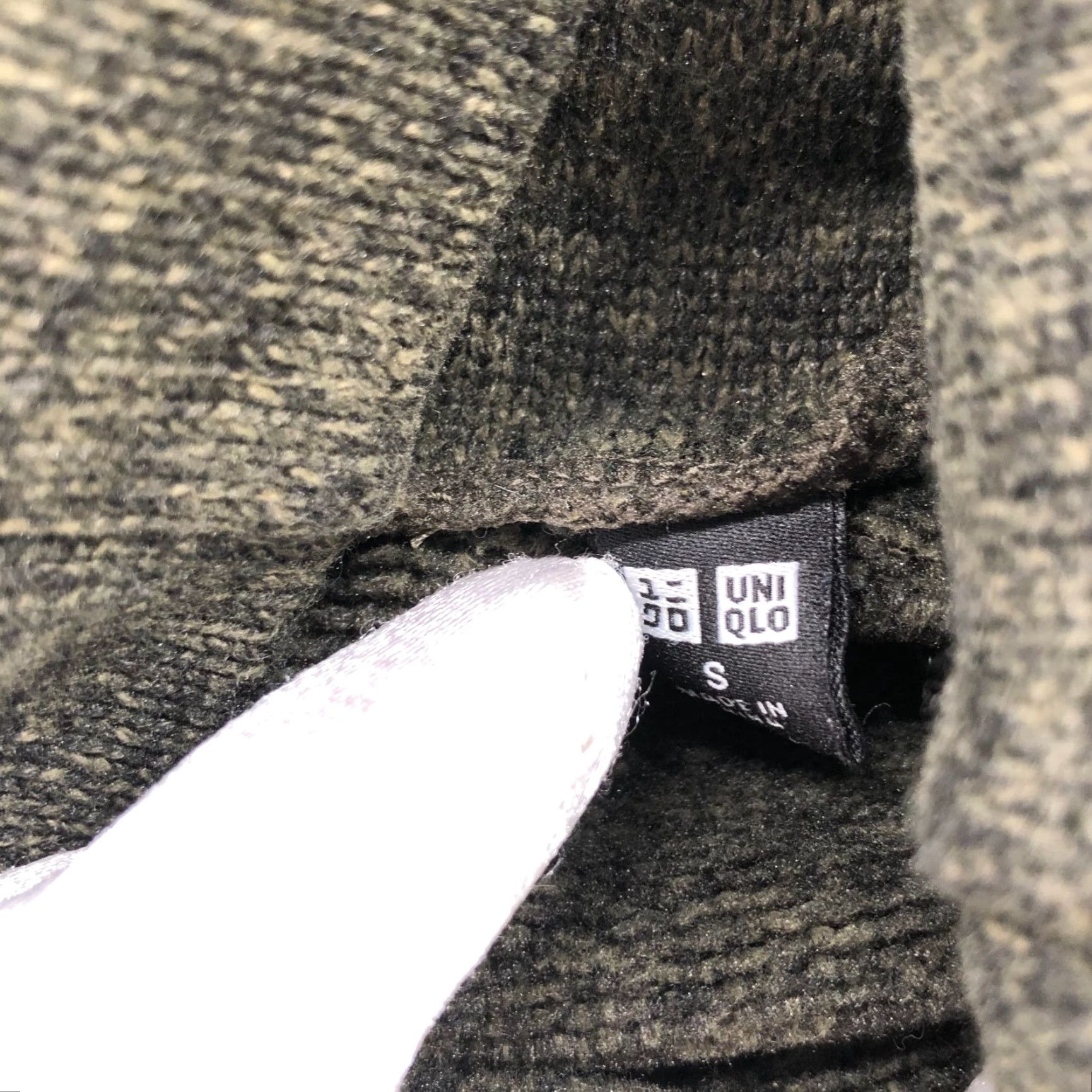 Uniqlo Uniqlo Fleece Turtleneck Tunic Pullover Womens S Green Heather Sweater Oversized Size S / US 4 / IT 40 - 5 Thumbnail