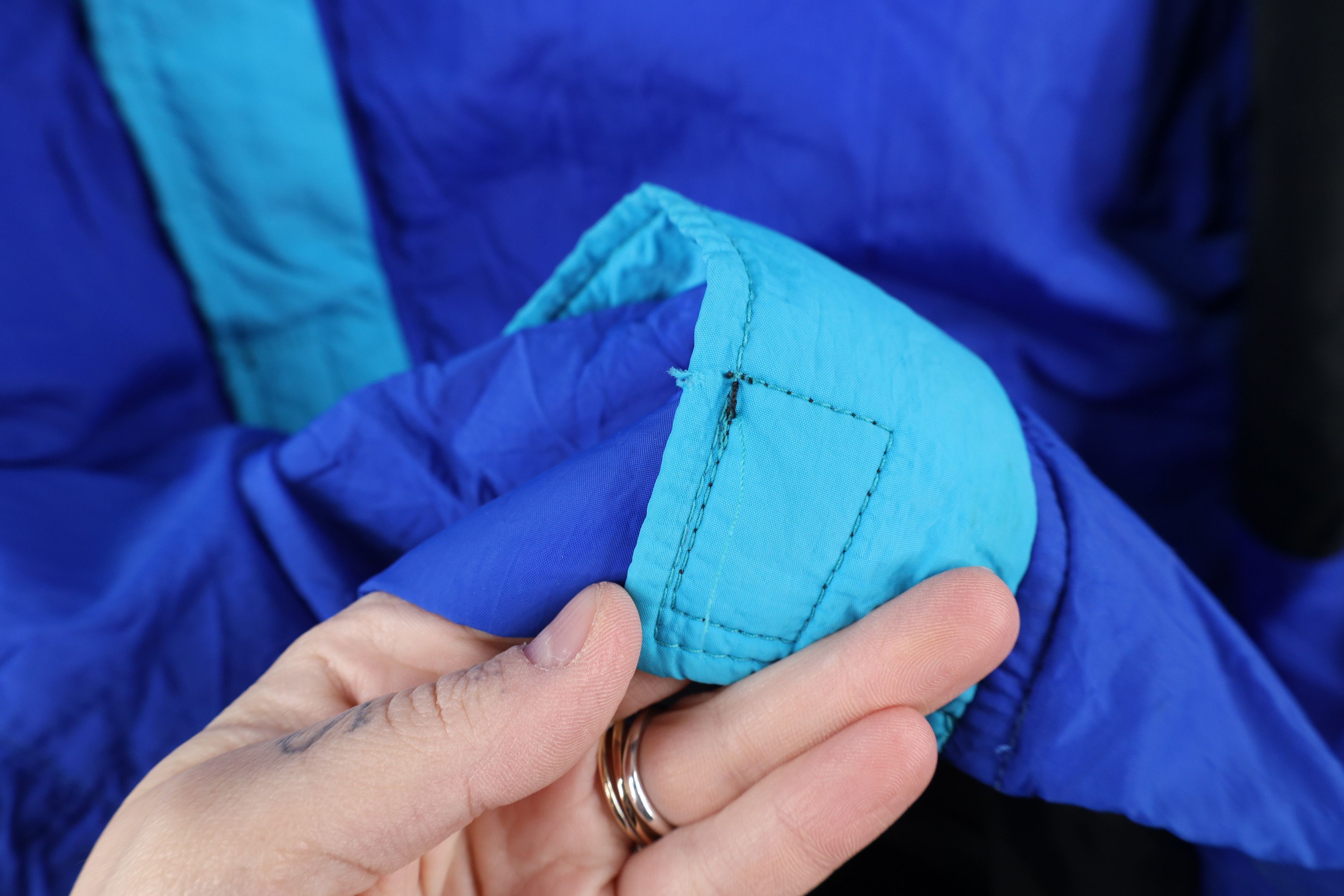 Vintage Vintage 90s Spalding Basketball Micro Puffer Jacket USA Size US XL / EU 56 / 4 - 10 Thumbnail