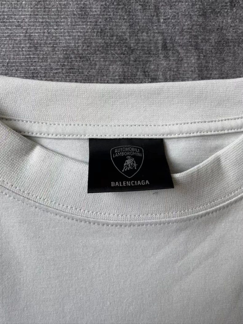 Balenciaga Balenciaga Lamborghini Co-branded Long Sleeve T-shirt Size US S / EU 44-46 / 1 - 3 Thumbnail