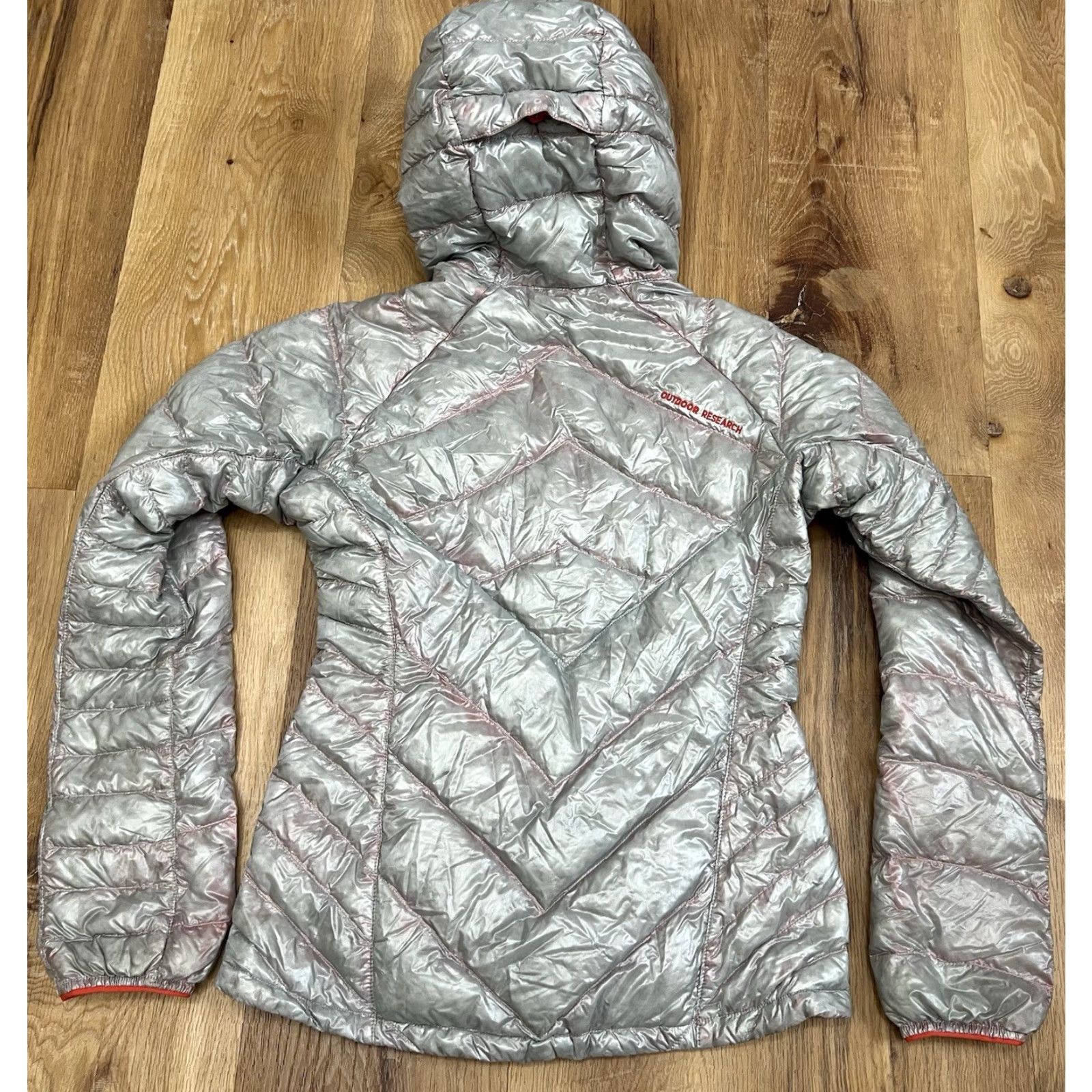 Outdoor Research Outdoor Research Filament Down Hood Jacket Women's XS 800 Goose Down Pertex EUC Size XS / US 0-2 / IT 36-38 - 7 Thumbnail