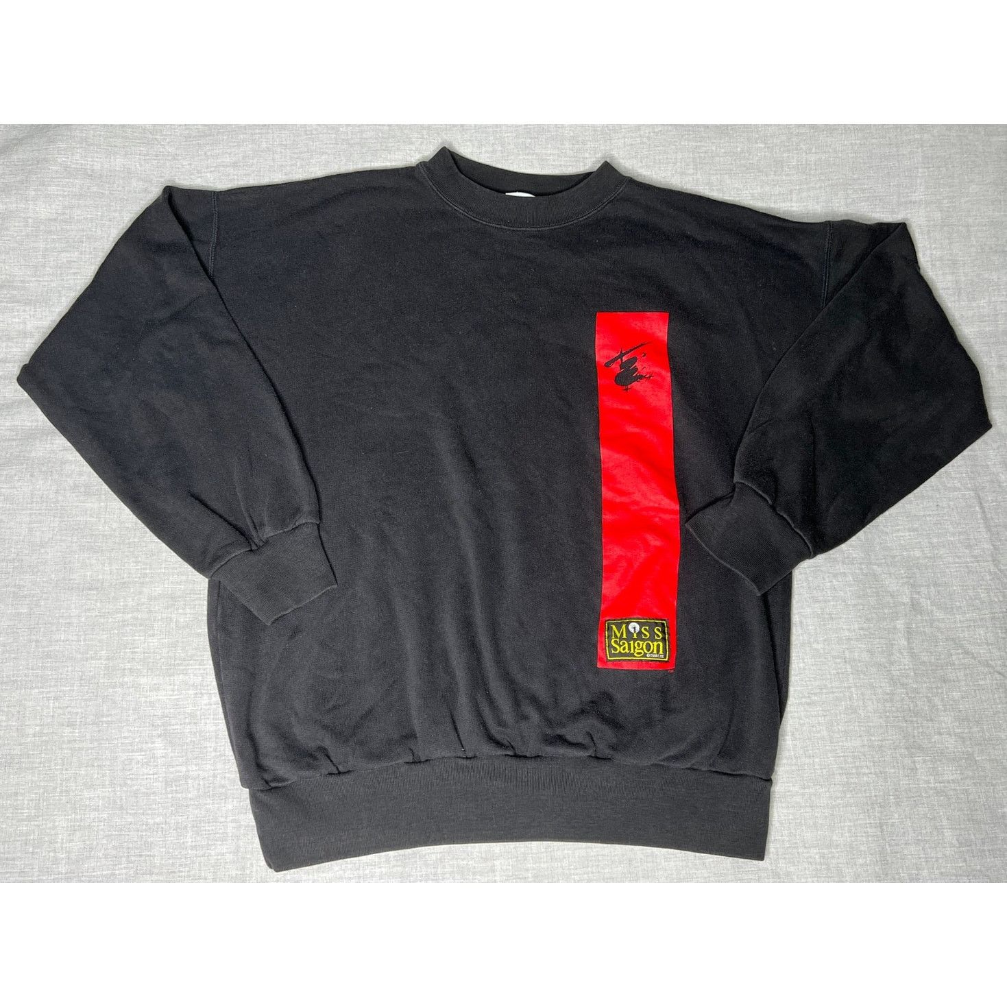 Vintage Vintage 1988 Miss Saigon Musical Crewneck Sweatshirt XL Size US XL / EU 56 / 4 - 1 Thumbnail