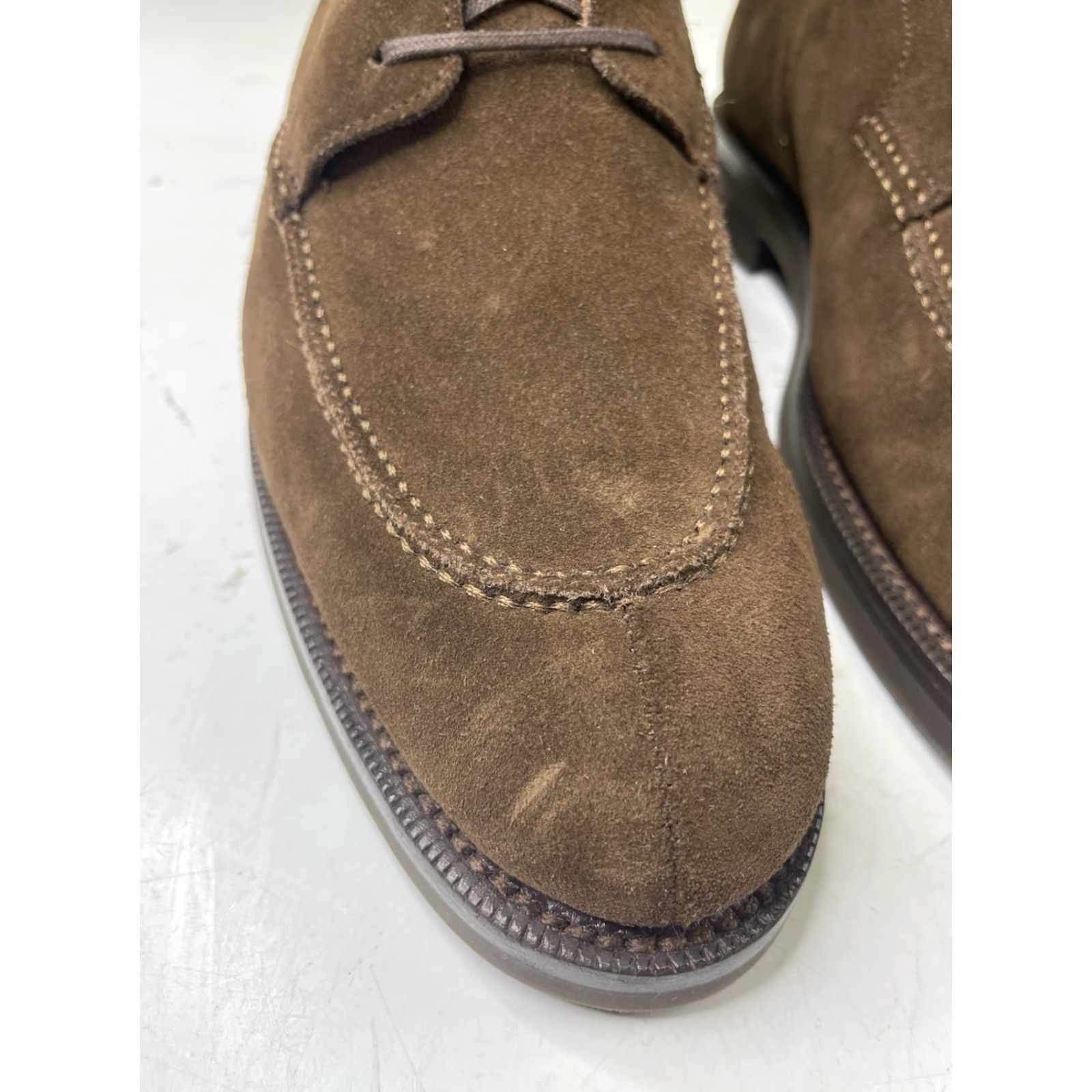 Vintage Sons Of Henry Suede Boots Brown Split Toe Dress Combat Size 7 UK / 8 US Leather Lining Rubber Outsole Chukka Boots Men Byron Model UK 7 US 8 Brown Size US 7 / EU 40 - 6 Thumbnail