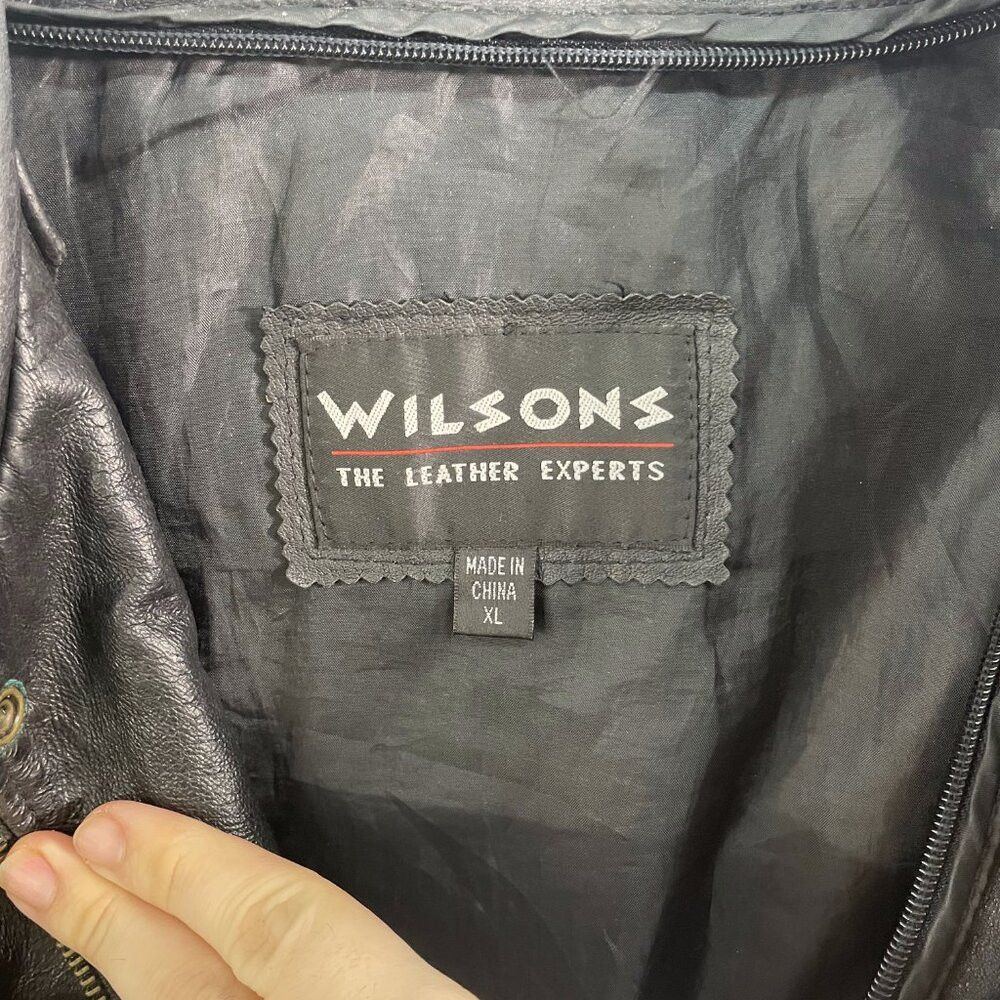 Wilson Vintage Wilsons Leather Jacket Size US XL / EU 56 / 4 - 3 Thumbnail