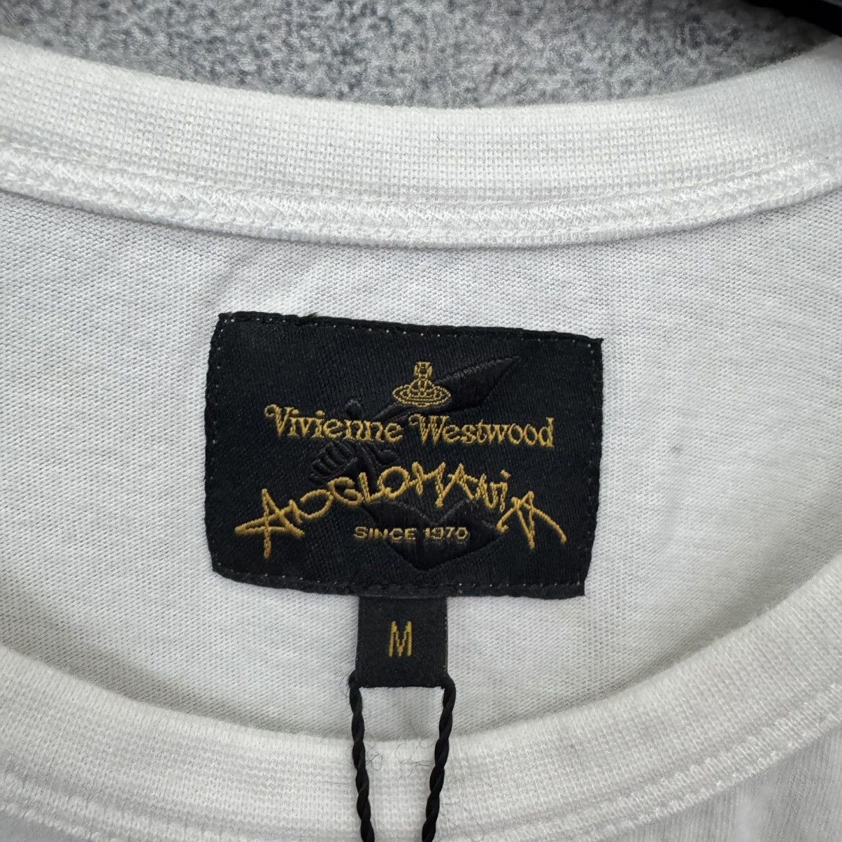 Vivienne Westwood Vivienne Westwood White T Shirt Big Logo Size US M / EU 48-50 / 2 - 3 Thumbnail