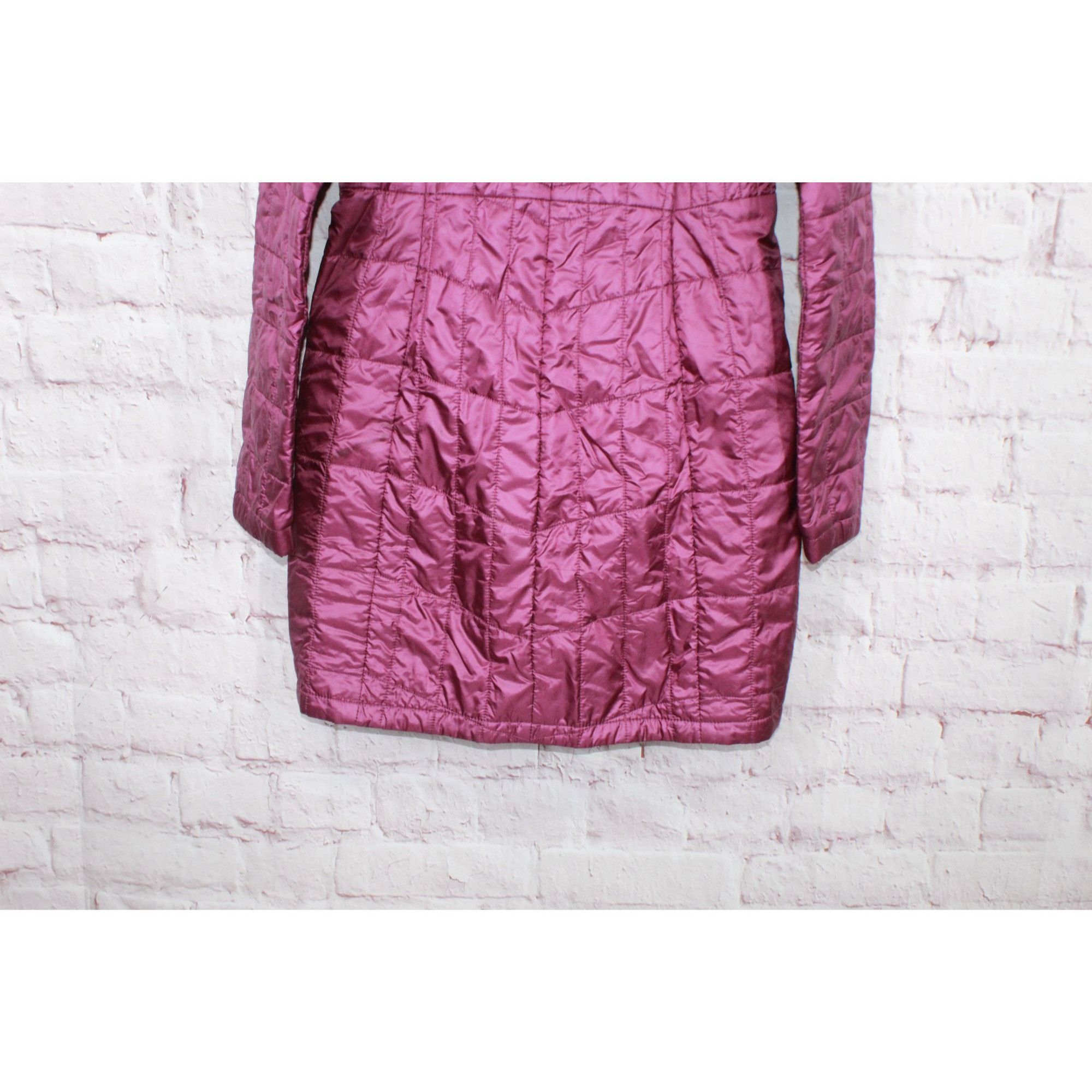 L.L. Bean LL Bean Pink Quilted Packaway Hooded Coat Size XXS / US 00 / IT 34 - 4 Thumbnail