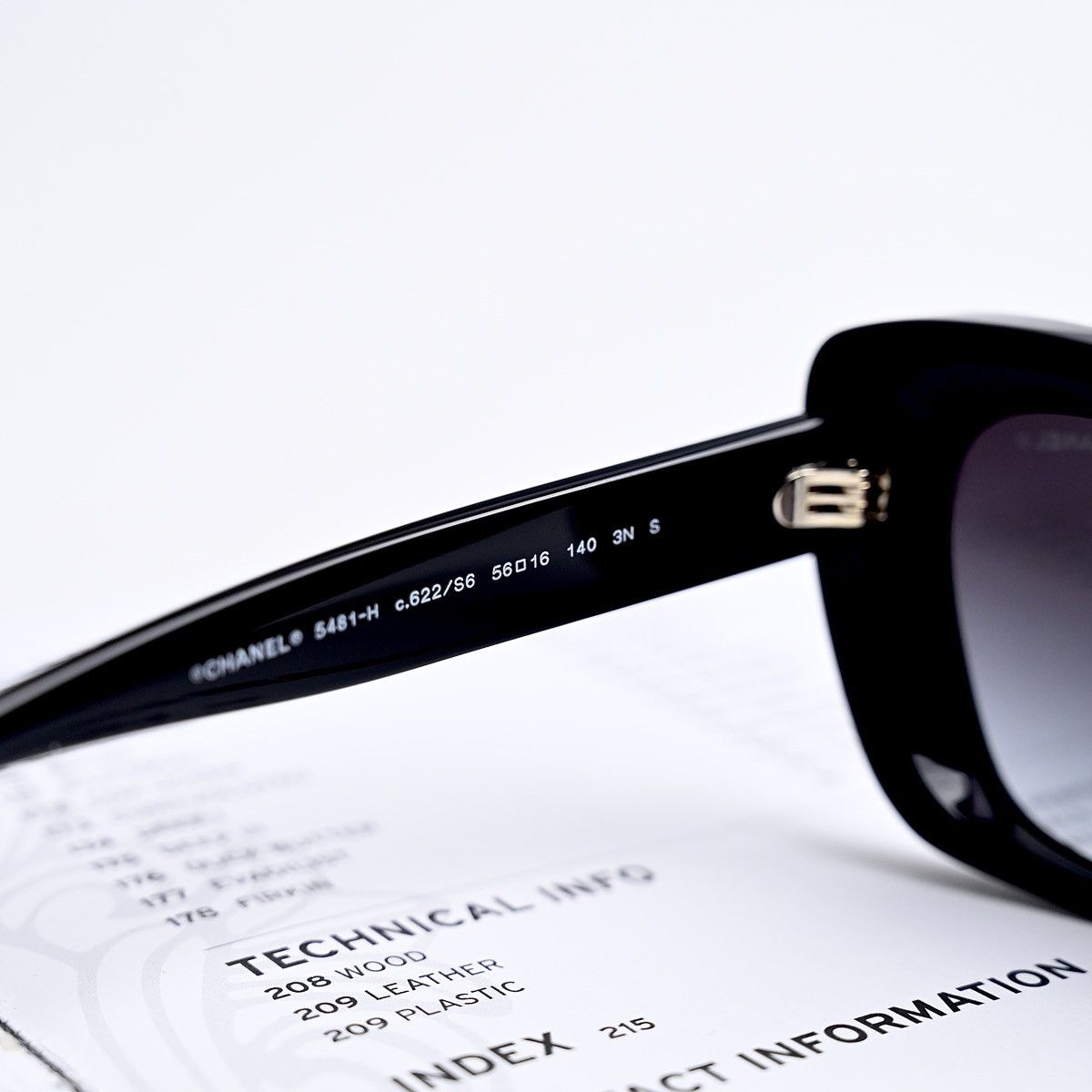 Chanel CHANEL 0CH5481H C622S6 SUNGLASSES Size ONE SIZE - 6 Thumbnail