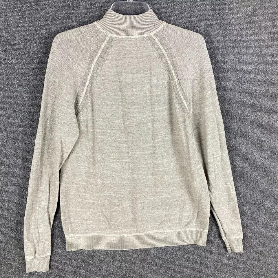 Tommy Bahama Tommy Bahama Reversible 1/4 Zip Sweater Men's Adults Gray M Size US M / EU 48-50 / 2 - 6 Thumbnail