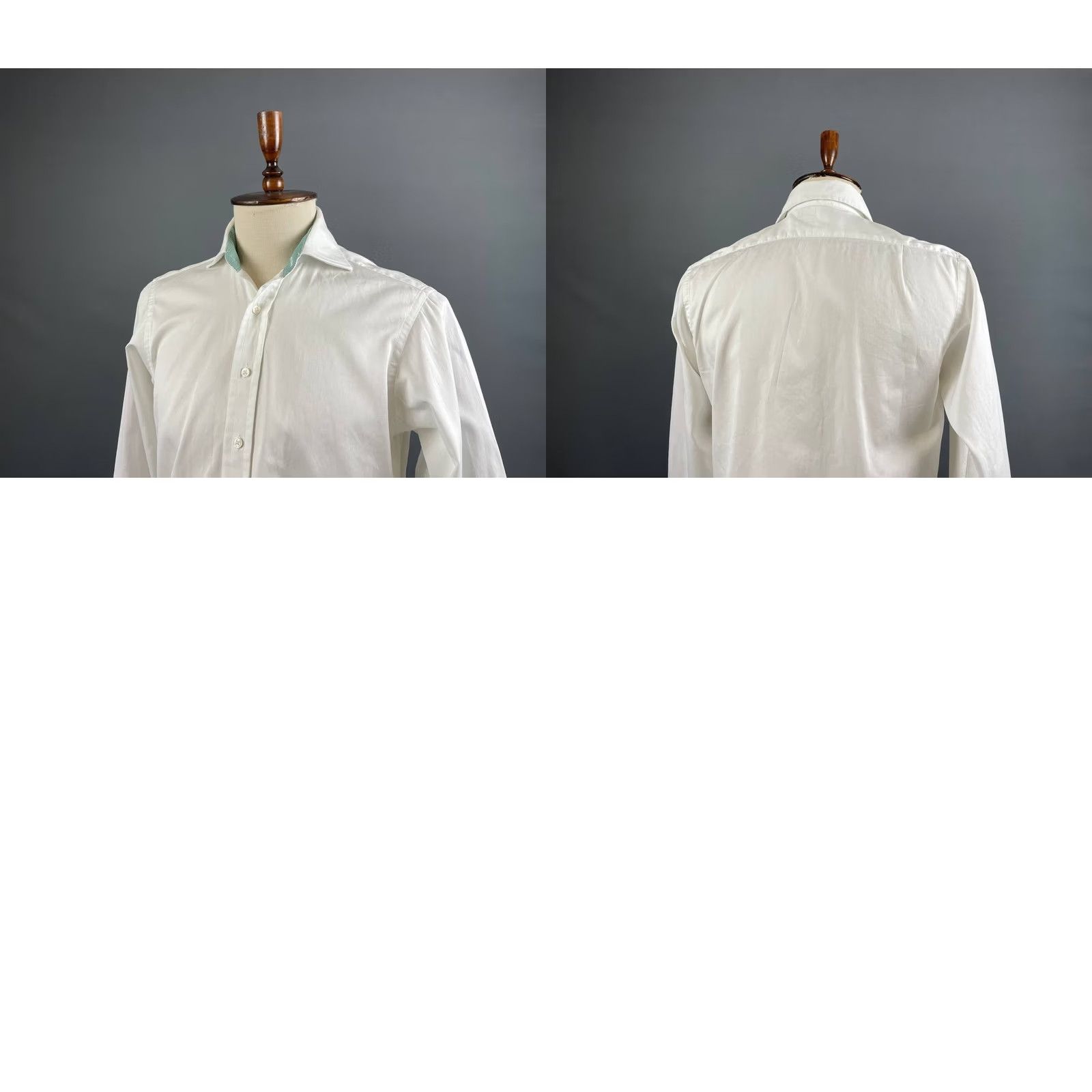 Hackett Hackett Aston Martin Racing Mens Shirt White Cotton Long Sleeve Button-Up Size US M / EU 48-50 / 2 - 9 Thumbnail