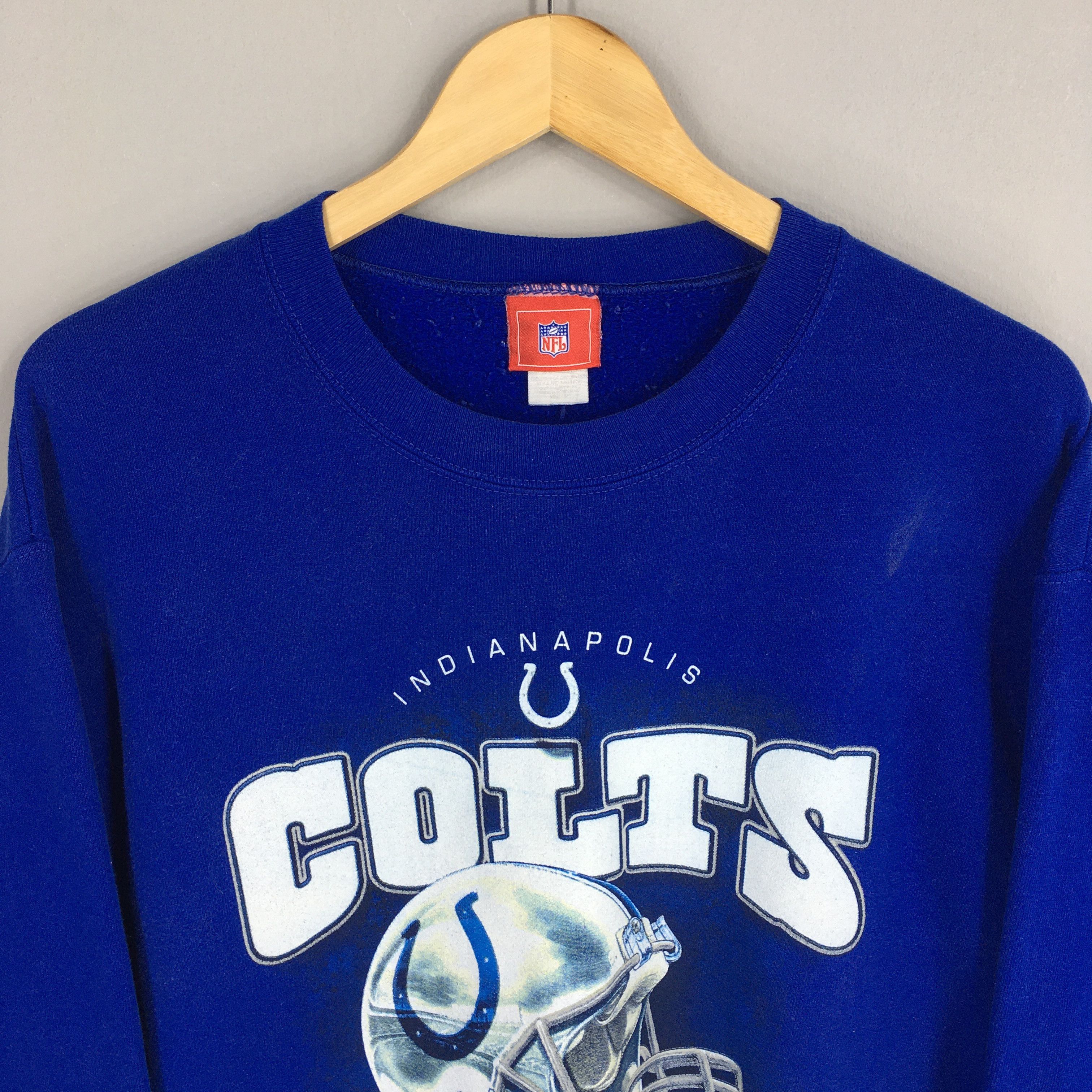 NFL Vintage Indianapolis Colts NFL Sweatshirt Medium Size US M / EU 48-50 / 2 - 2 Thumbnail