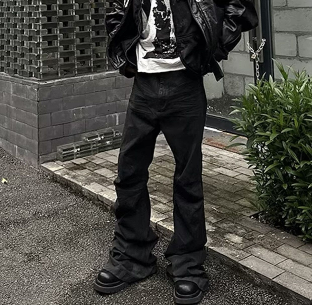 パンツ MIDAS WAX DENIM PANTS FLU GLUE BOOT CUT Japanese Brand MIDAS WAX DENIM PANTS FLU GLUE BOOT CUT | Grailed