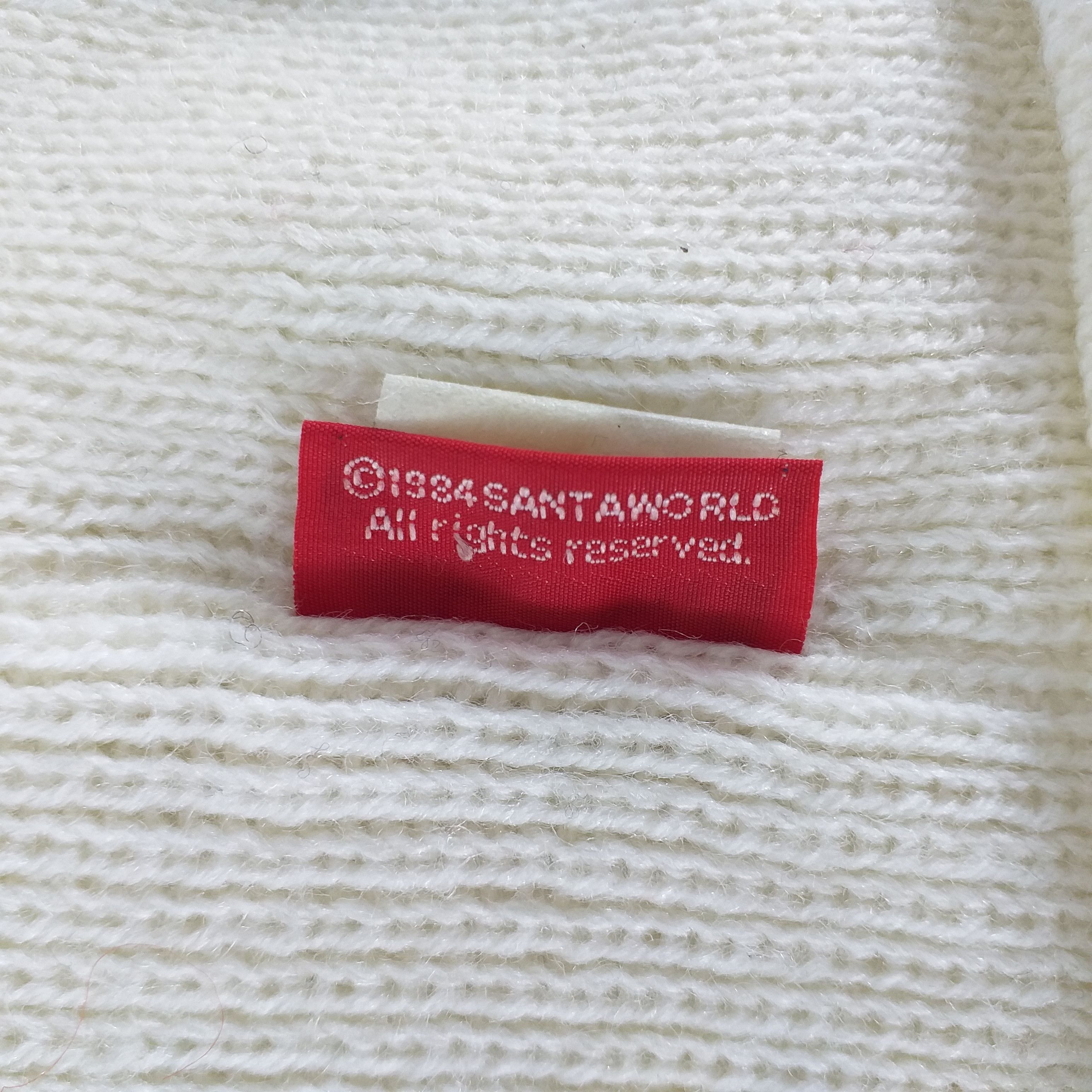 Japanese Brand Santa World Embroidery Snow Cap Hat Beanie BN299 Size ONE SIZE - 7 Thumbnail