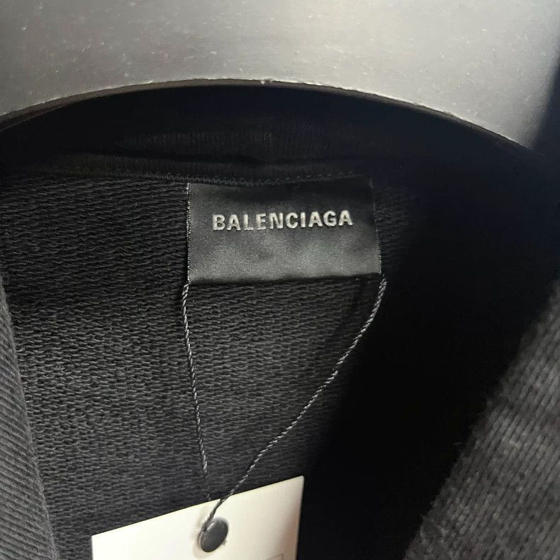 Balenciaga Balenciaga latest black logo letter printed long sleeved pu Size US S / EU 44-46 / 1 - 2 Thumbnail