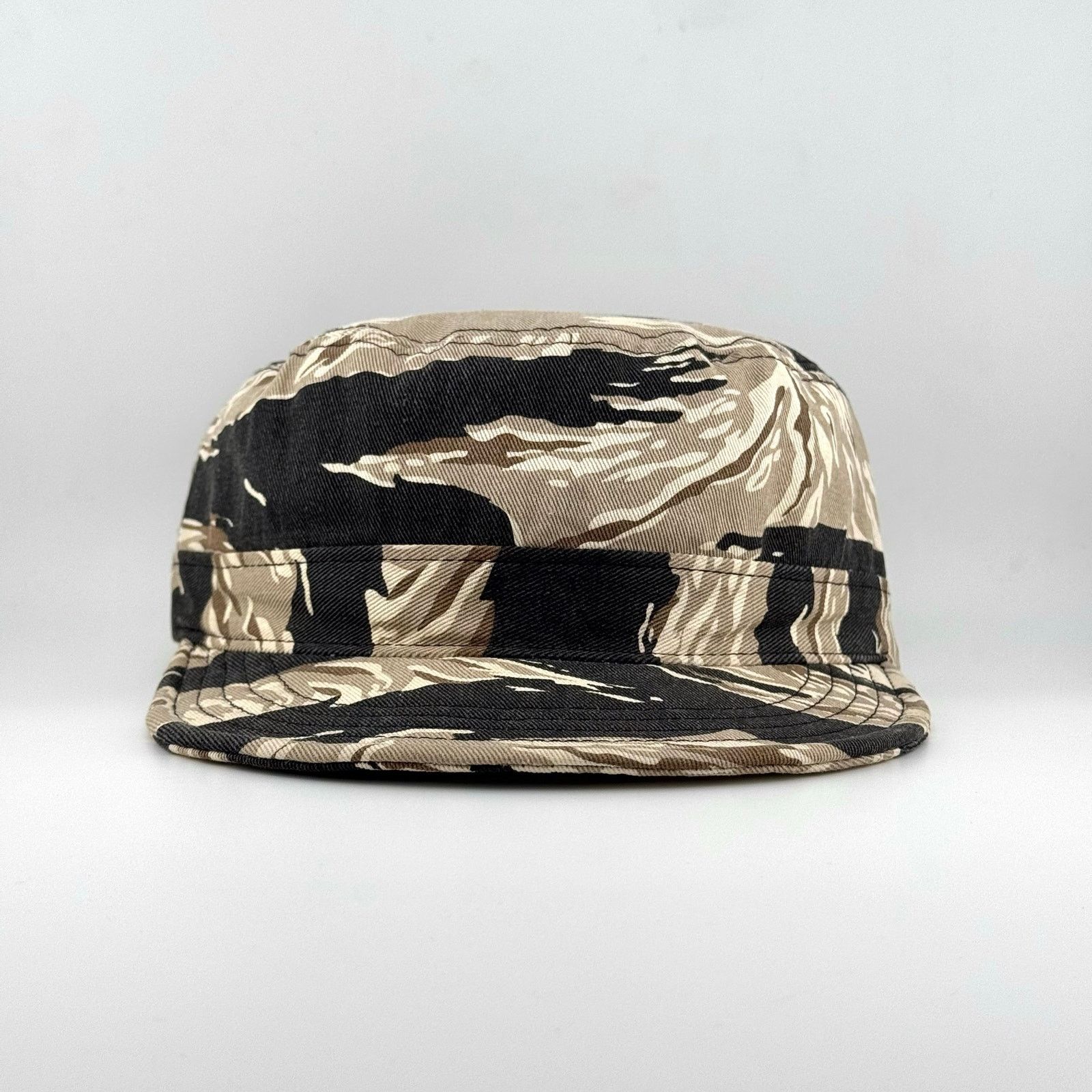 Japanese Brand nudeBones Tiger Stripe Hat Military Camo Cadet Cap Size ONE SIZE - 1 Thumbnail