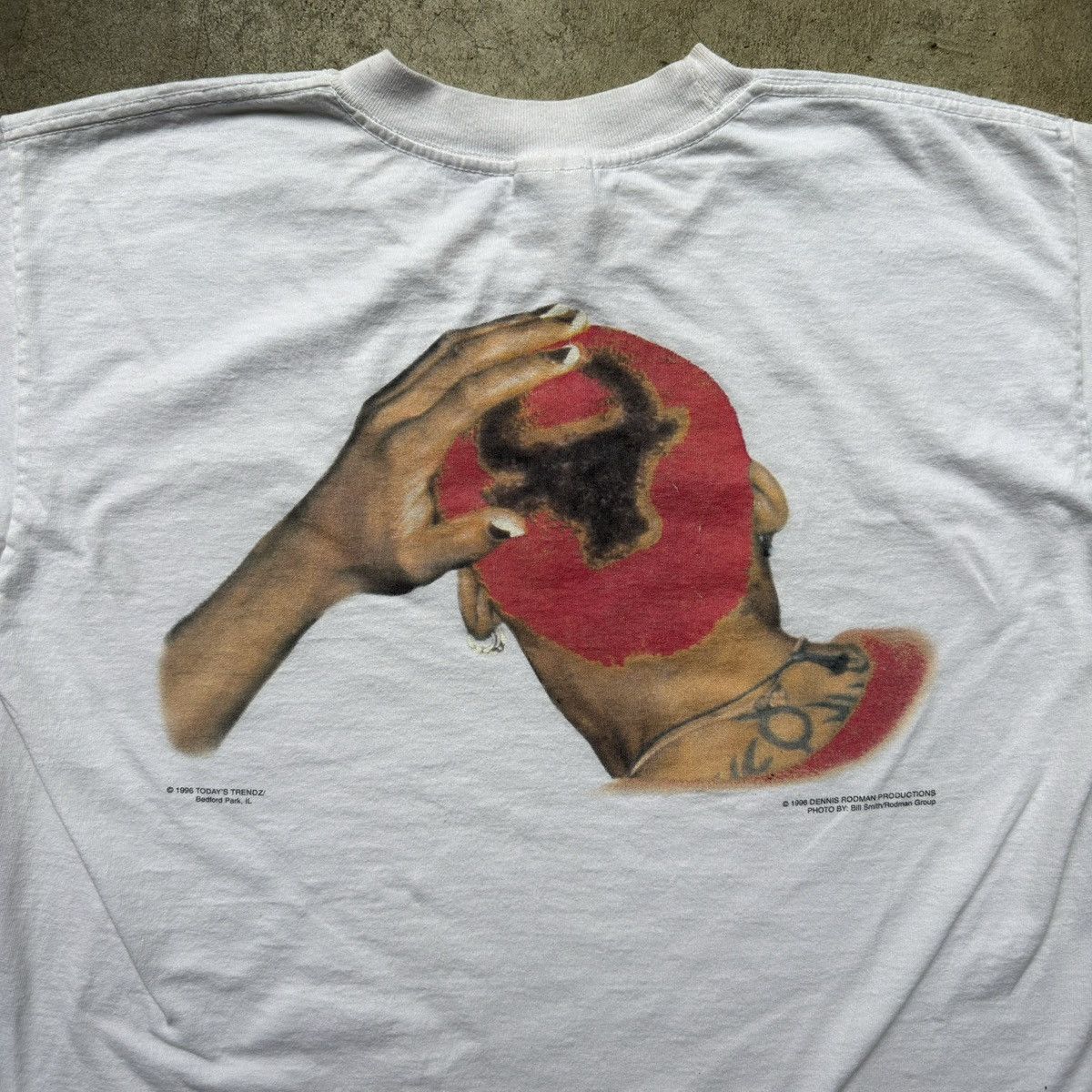 Vintage Dennis Rodman Bad As I Wanna Be Shirt Size US L / EU 52-54 / 3 - 2 Thumbnail