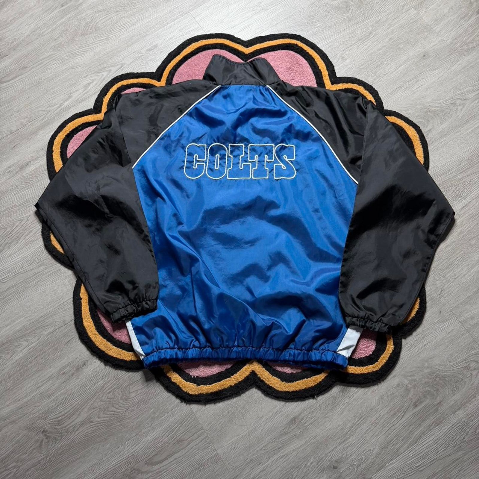 NFL NFL Indianapolis Colts Embroidered Full Zip Track Jacket Size US XL / EU 56 / 4 - 6 Thumbnail