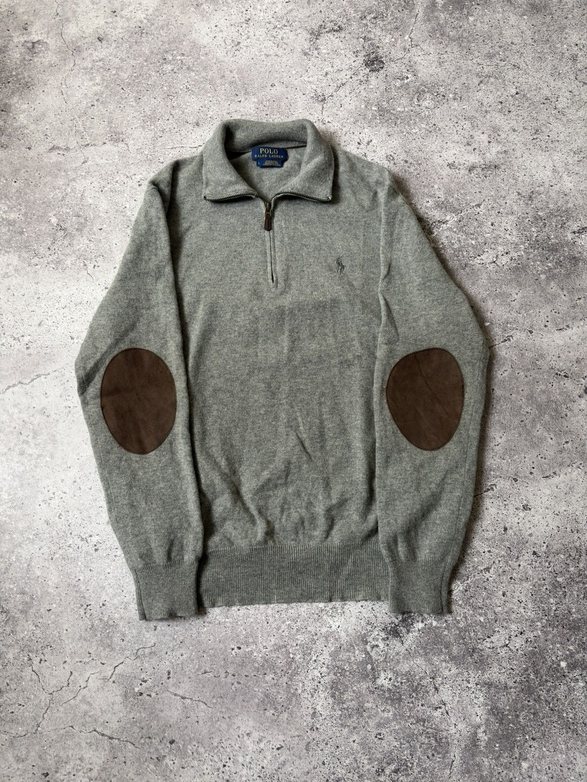 Polo Ralph Lauren Vintage Polo Ralph Lauren Half Zip Sweater Size US M / EU 48-50 / 2 - 1 Thumbnail