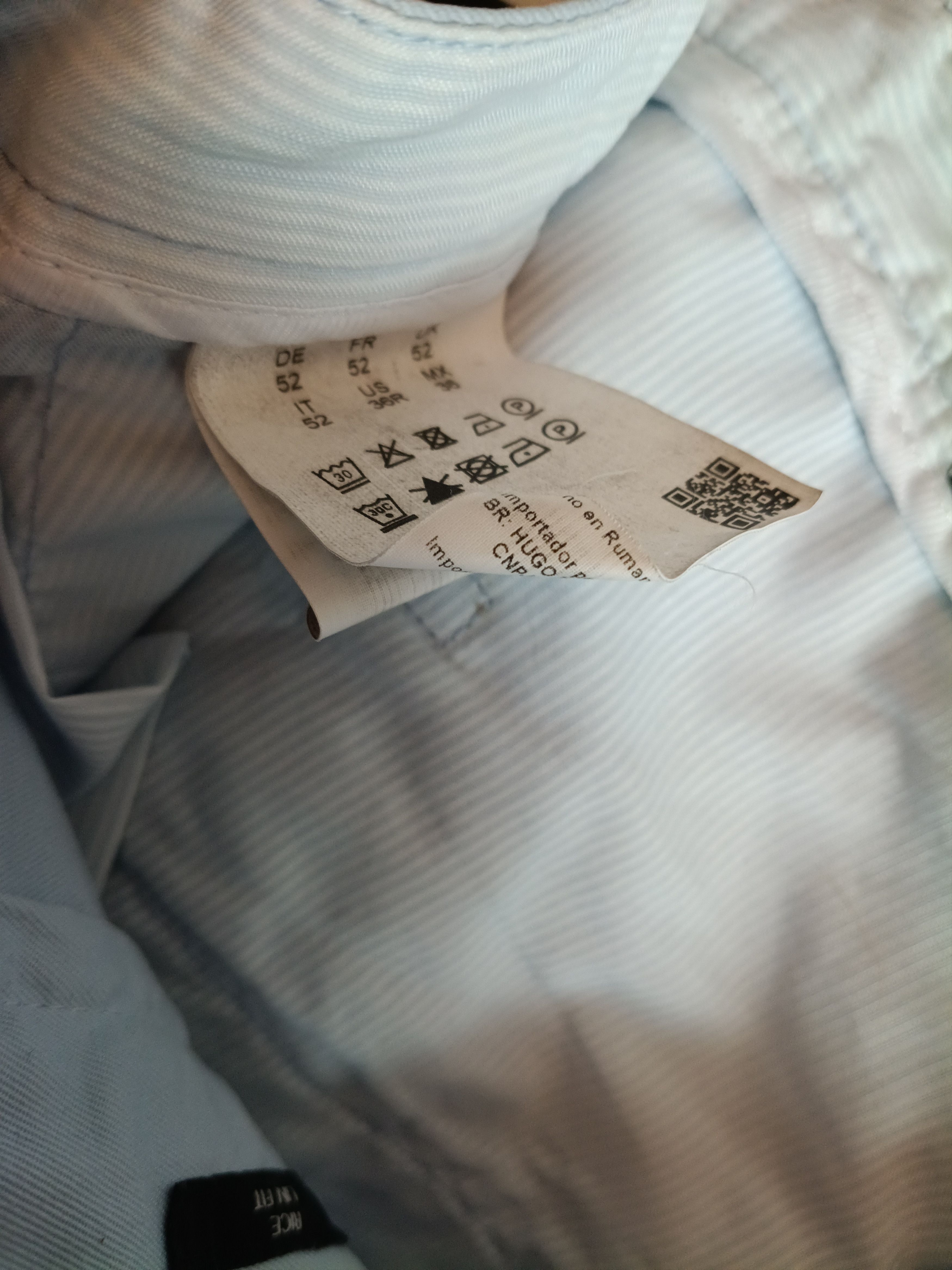 Hugo Boss Hugo Boss light blue trousers Size US 36 / EU 52 - 7 Thumbnail