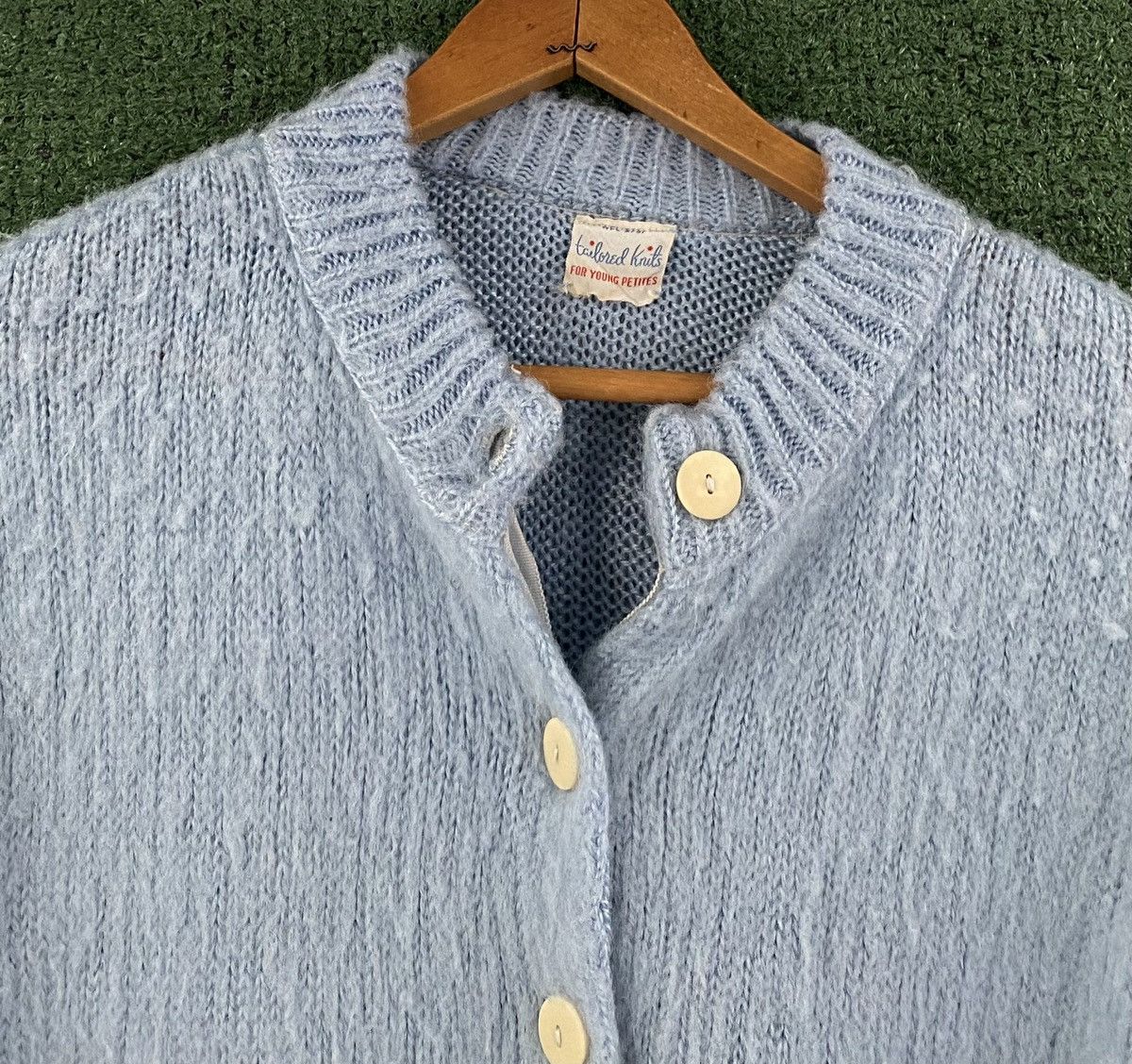 Vintage Vintage 60’s Shaggy Cardigan Sweater Women Small Short Size S / US 4 / IT 40 - 3 Thumbnail