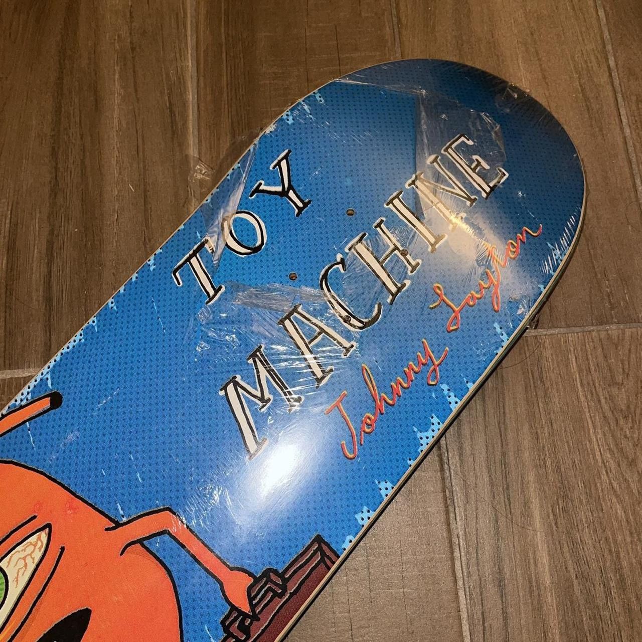 Toy Machine × Vintage Rare Toy Machine Johnny Layton 8.0 Skateboard Deck Size ONE SIZE - 2 Thumbnail