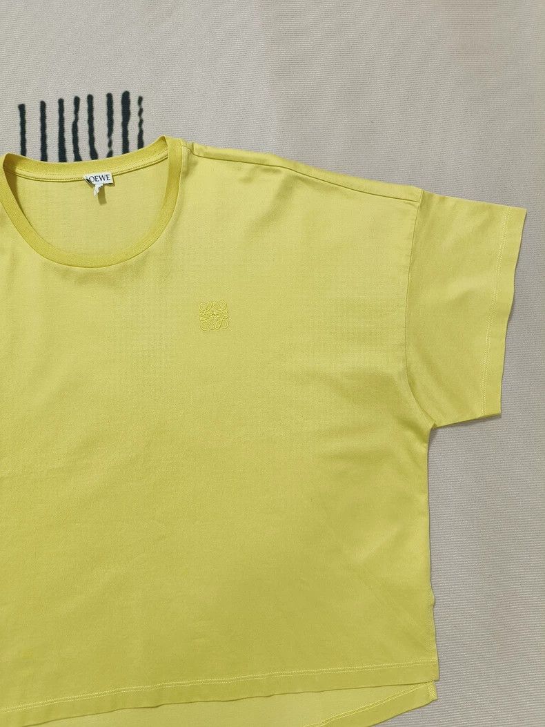 Loewe LOEWE Embroidered logo yellow short sleeve Size S / US 4 / IT 40 - 4 Thumbnail