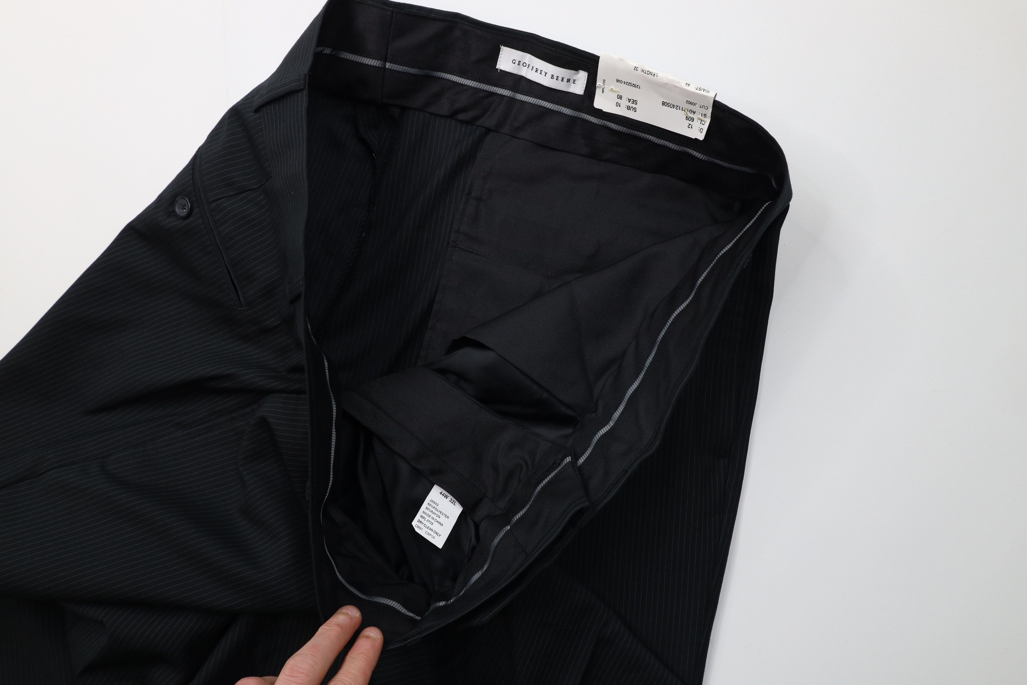 Vintage Deadstock Vintage 90s Streetwear Bland Wide Leg Chino Pants Size US 44 / EU 60 - 7 Thumbnail