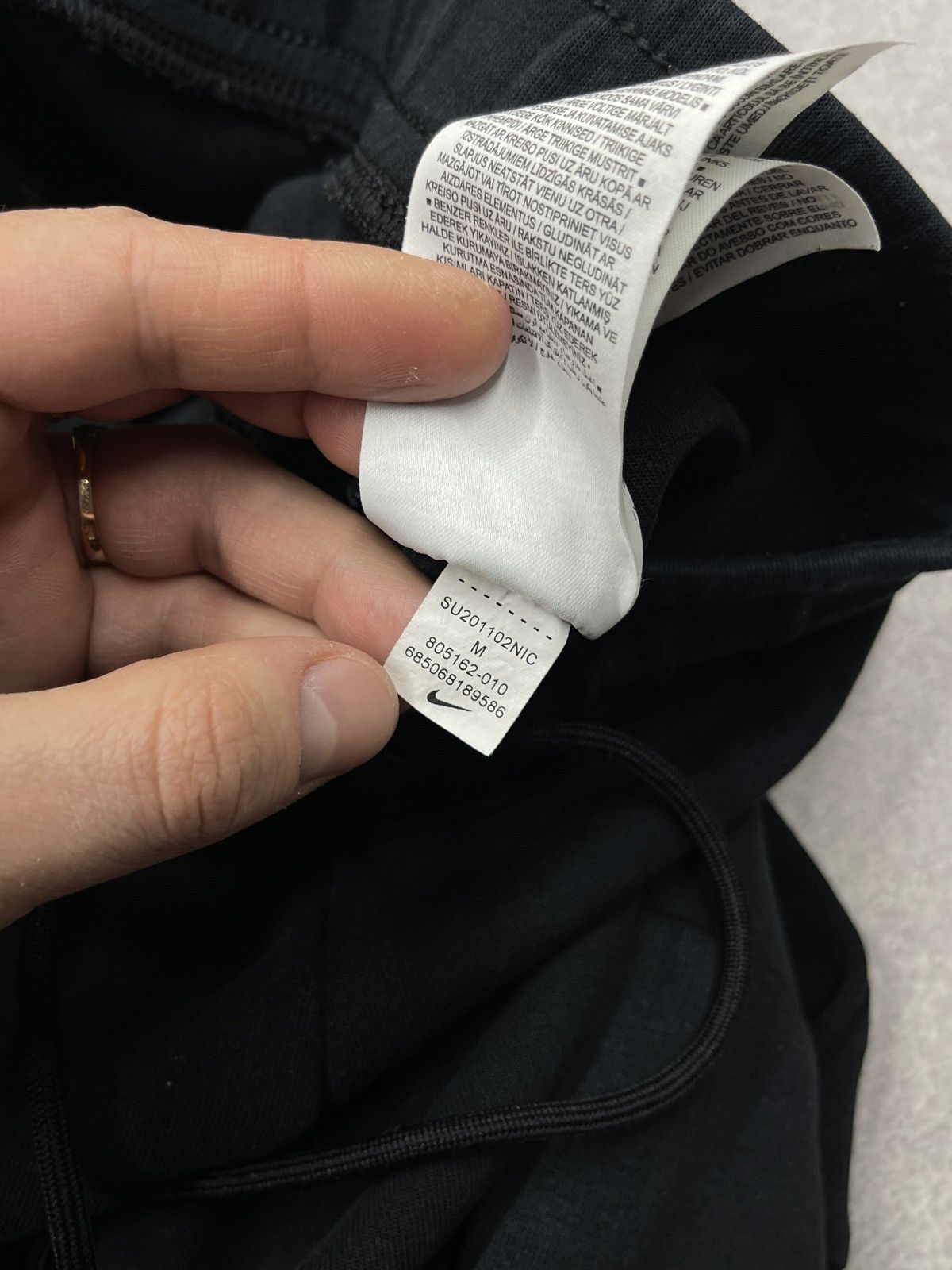 Nike Mens Nike Tech Fleece Black Sweatpants Drill ACG TN Size M Size US 32 / EU 48 - 10 Thumbnail