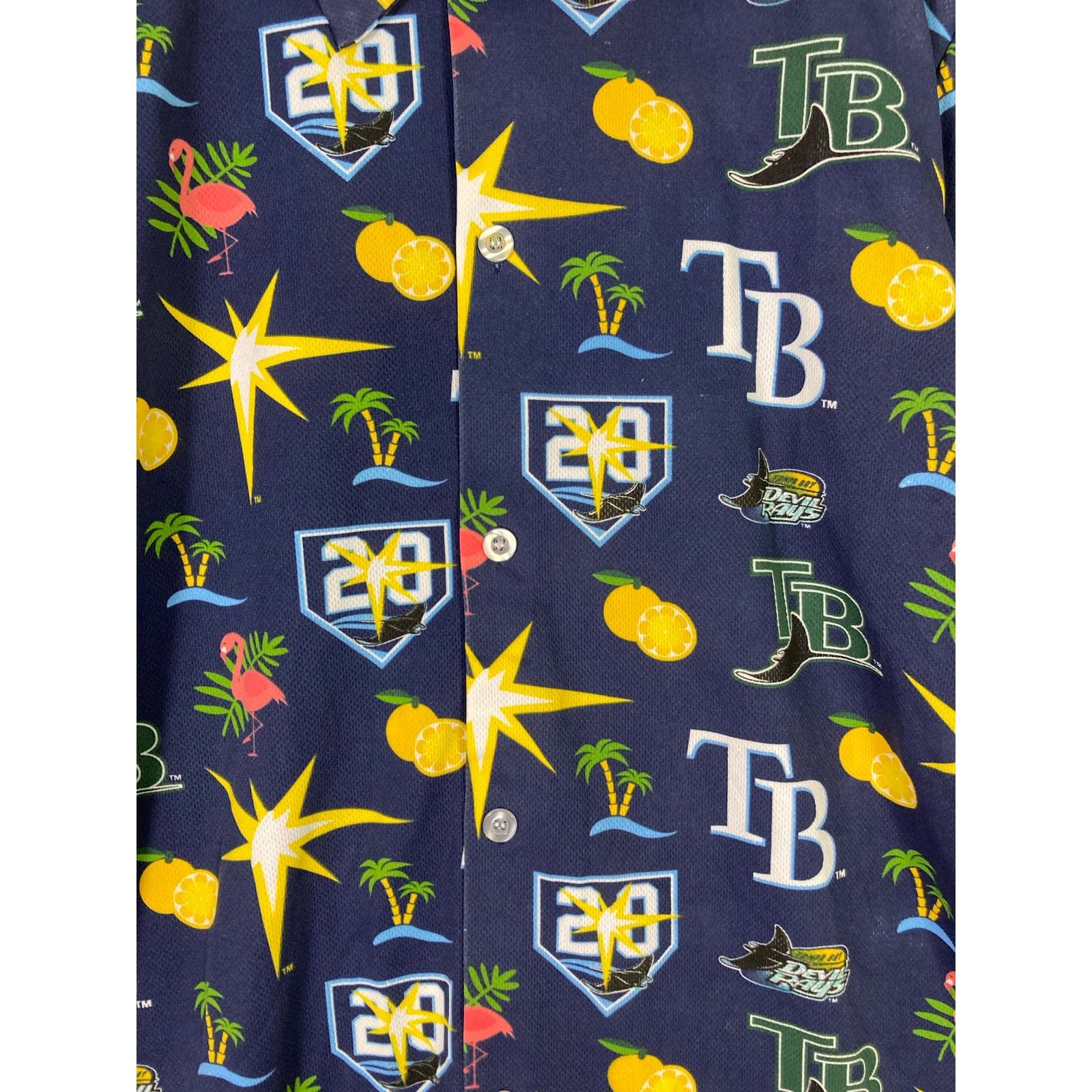 Other Tampa Bay Rays 20th Anniversary Hawaiian Shirt Men's XL Size US XL / EU 56 / 4 - 6 Thumbnail