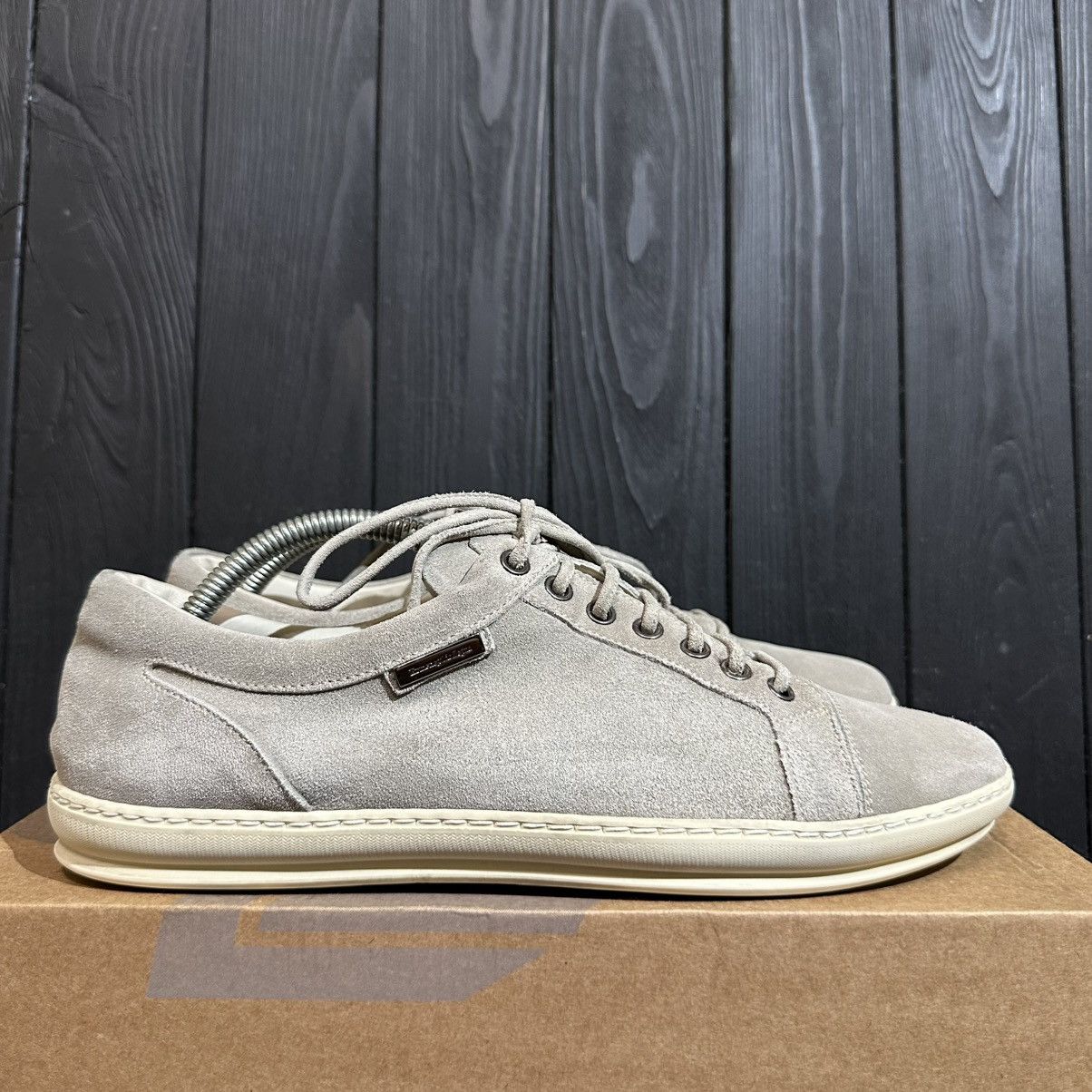 Ermenegildo Zegna ERMENEGILDO ZEGNA - Men’s Suede Sneakers Size 7 Size US 7 / EU 40 - 2 Thumbnail