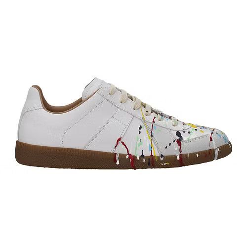 image of Maison Margiela Ob1O1E0424 Low Top Sneakers In Multicolor, Men's (Size 7)