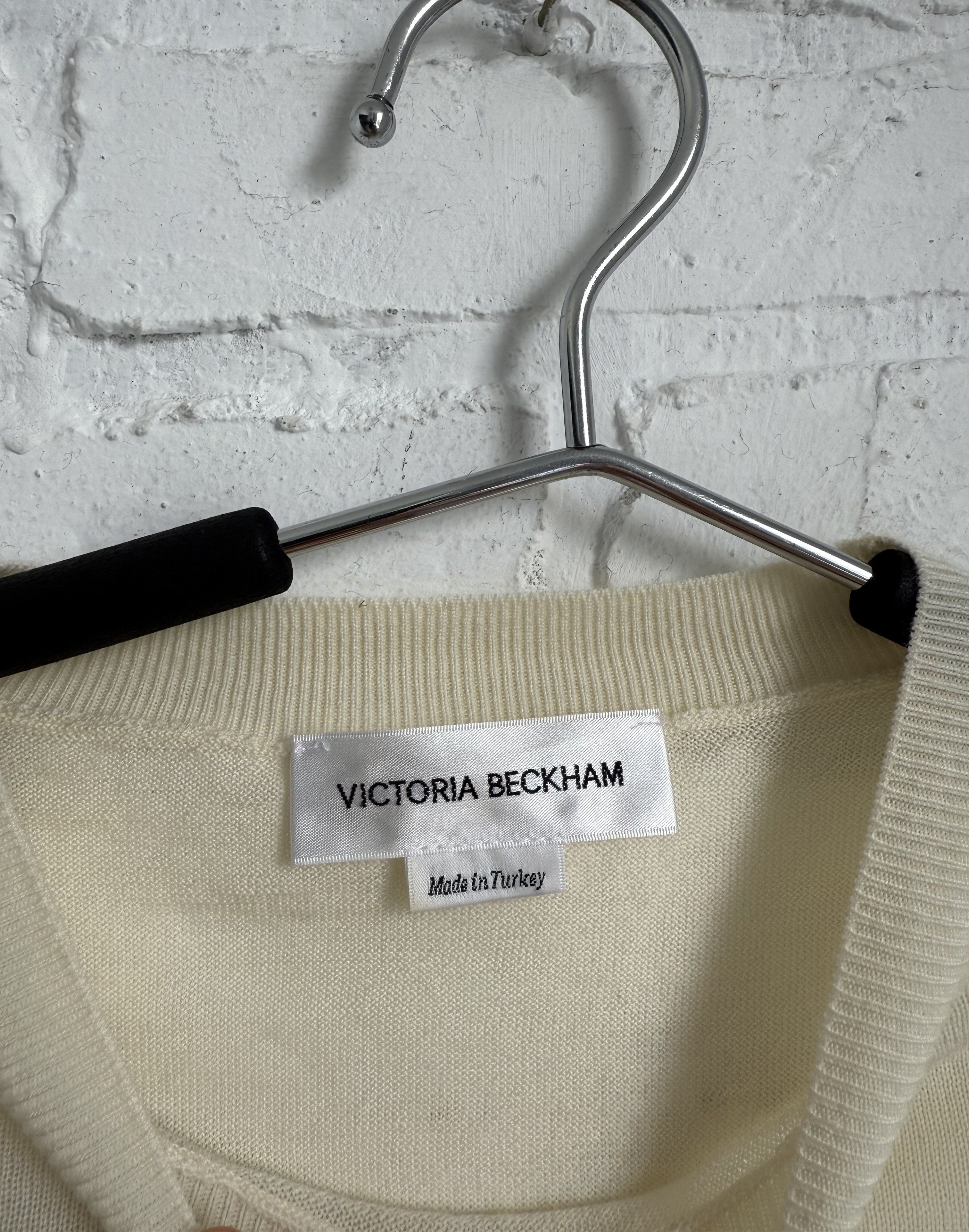 Victoria Beckham Victoria Beckham embroidered logo sweater Size M / US 6-8 / IT 42-44 - 2 Thumbnail