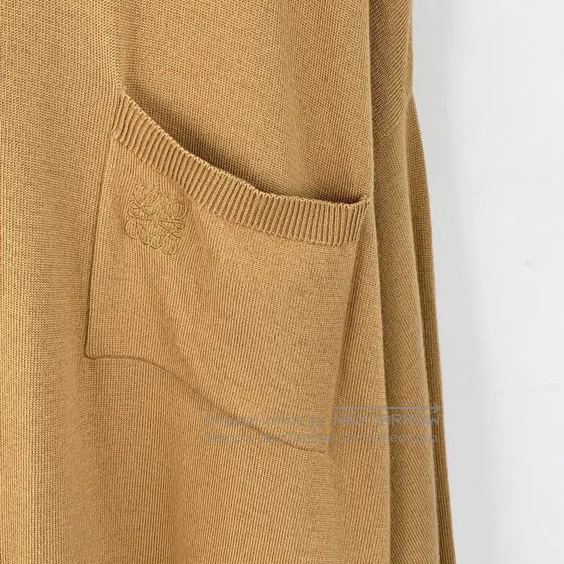 Loewe Loewe Brown logo embroidered wool collar single-breasted l Size XS / US 0-2 / IT 36-38 - 4 Thumbnail