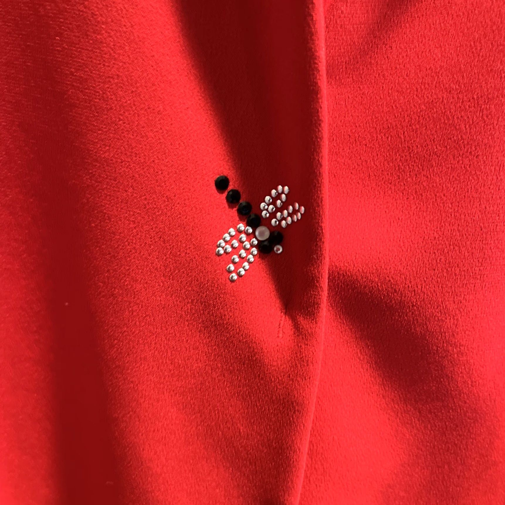 Vintage VINTAGE John Meyer of Norwich RED Dragonfly Blazer Skirt SET Business Suit Women’s Sz 12 Size 34" / US 12 / IT 48 - 5 Thumbnail
