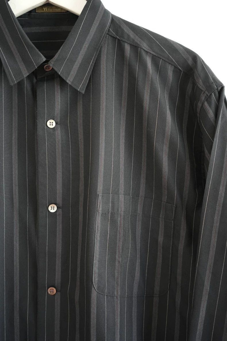 Yohji Yamamoto Yohji Yamamoto Yohji Yamamoto Striped Oversized Shirt Size US M / EU 48-50 / 2 - 4 Thumbnail