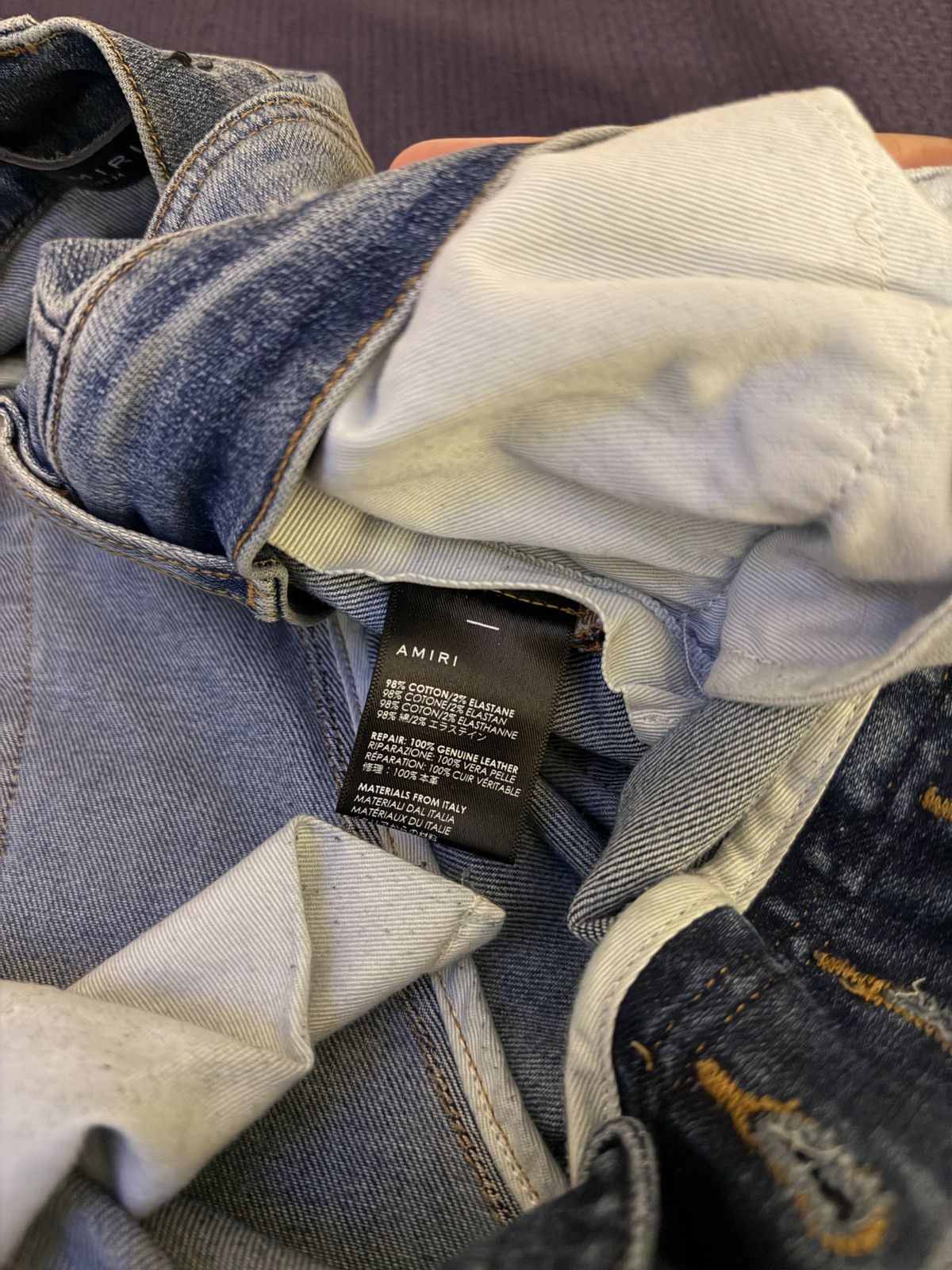 Amiri Amiri mx1 jeans Size US 34 / EU 50 - 4 Thumbnail