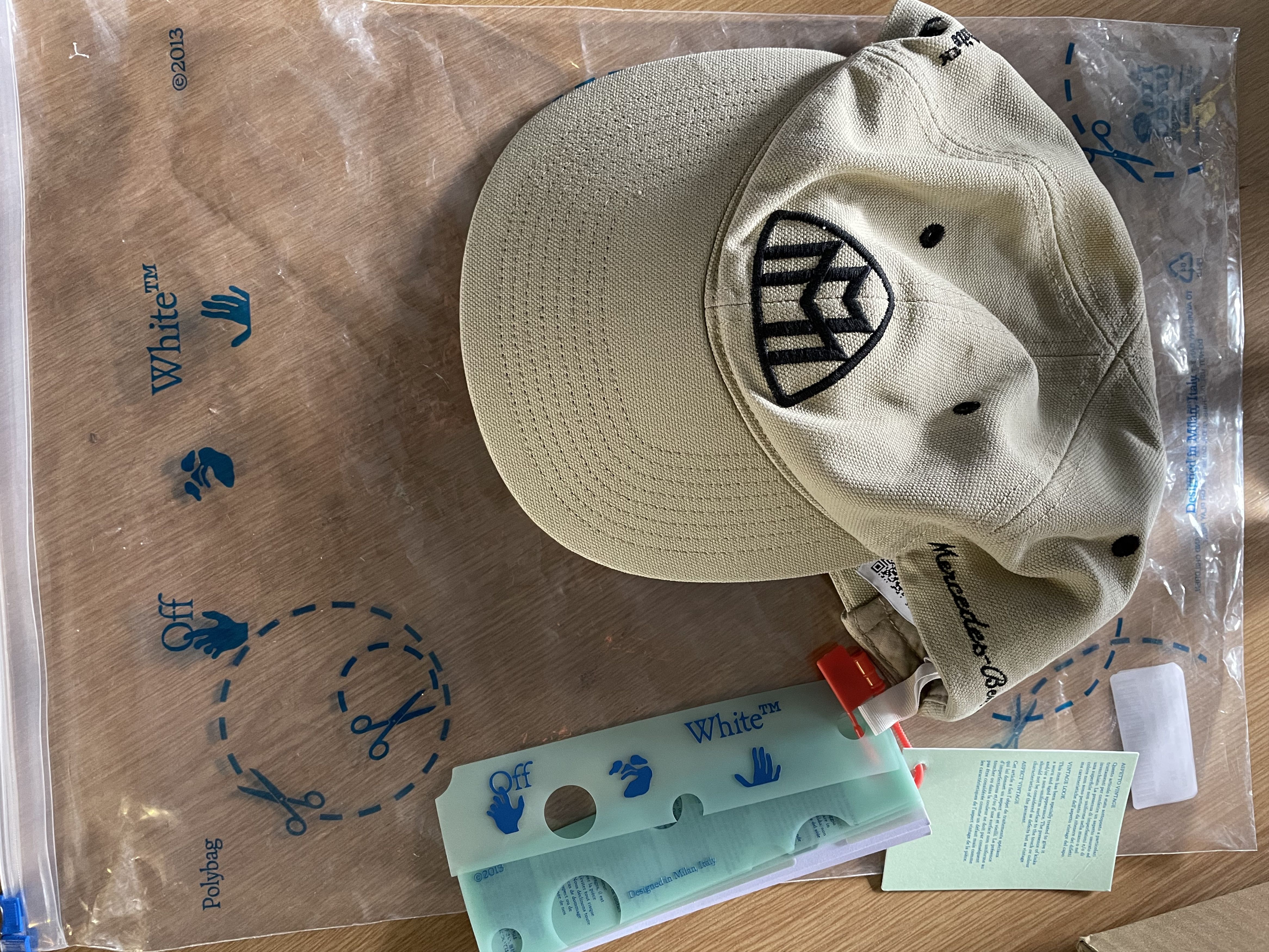 Mercedes-Benz Off-White C/O Project Maybach Baseball Cap Size ONE SIZE - 1 Thumbnail