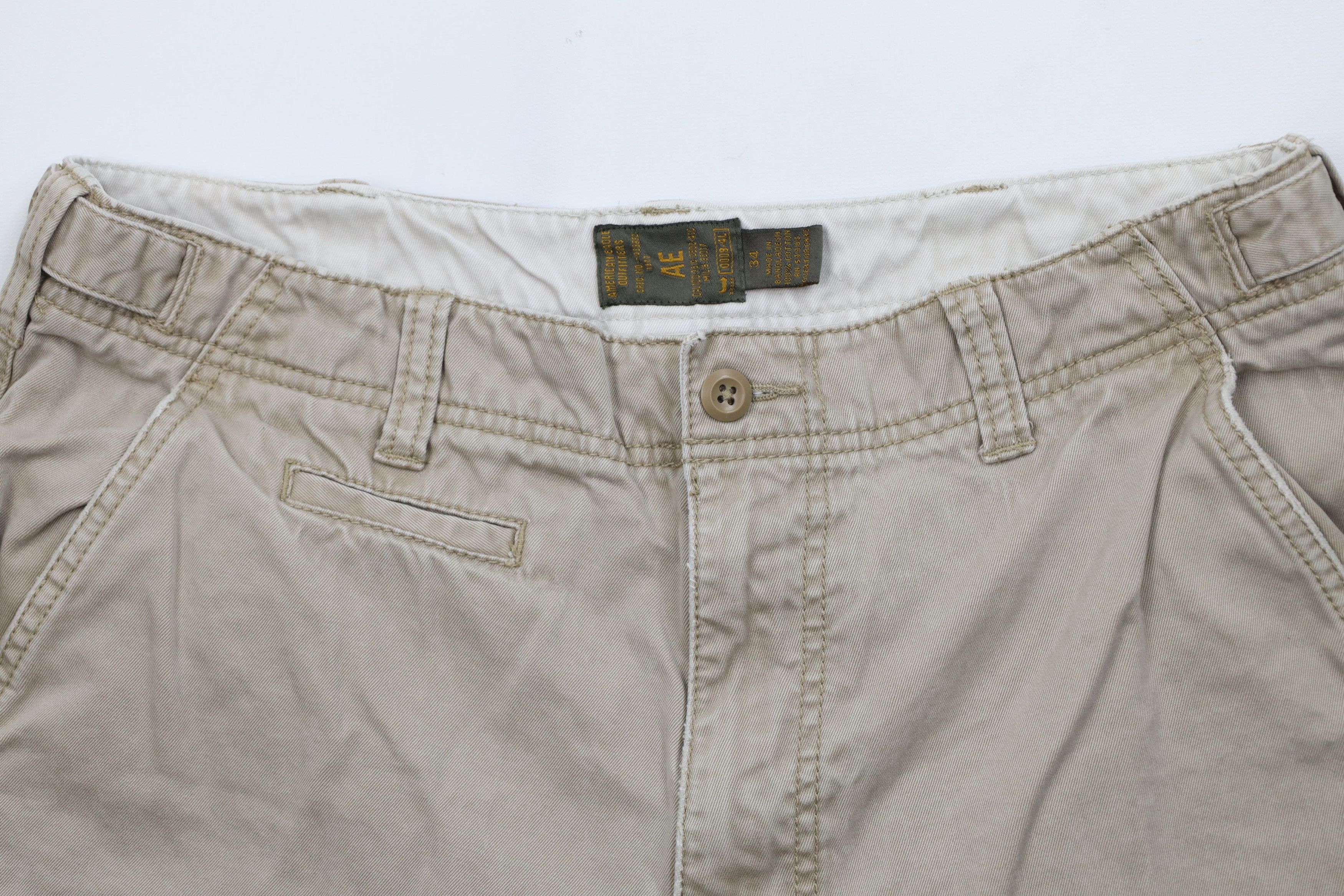 American Eagle Outfitters Vintage 90s Y2K American Eagle Outfitters Heavy Shorts Size US 34 / EU 50 - 2 Thumbnail