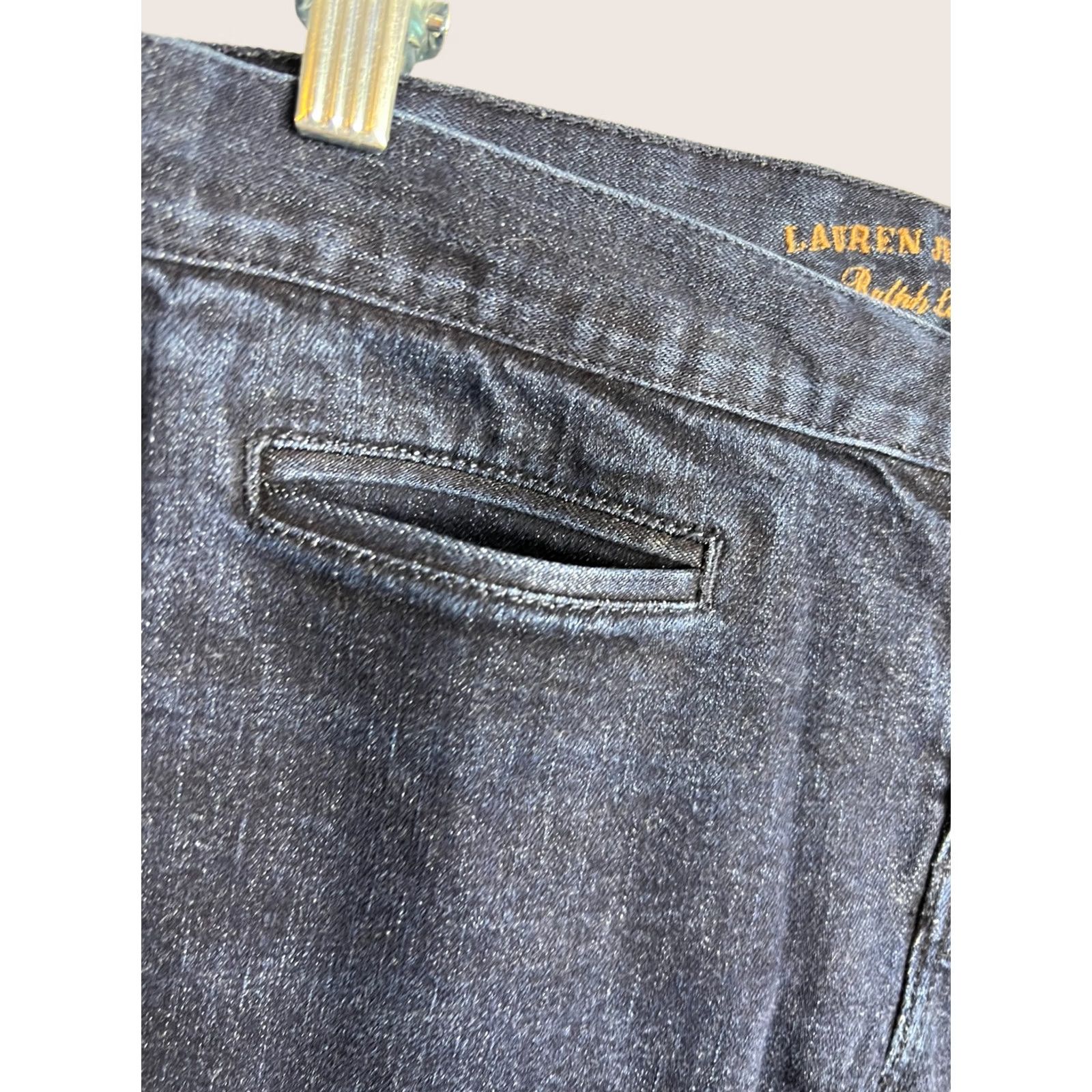 Ralph Lauren Ralph Lauren Jeans Co Women Size 2P Petites Blue Mid Rise Dark Denim Slit pocket Size 26" / US 2 / IT 38 - 1 Thumbnail