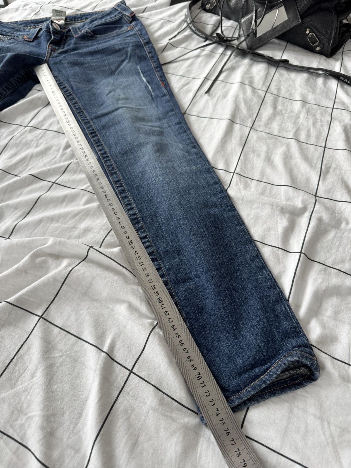 True Religion Sexy Washed Low Waist True Religion Jeans Size 29 Japanesse Size 29" - 20 Thumbnail