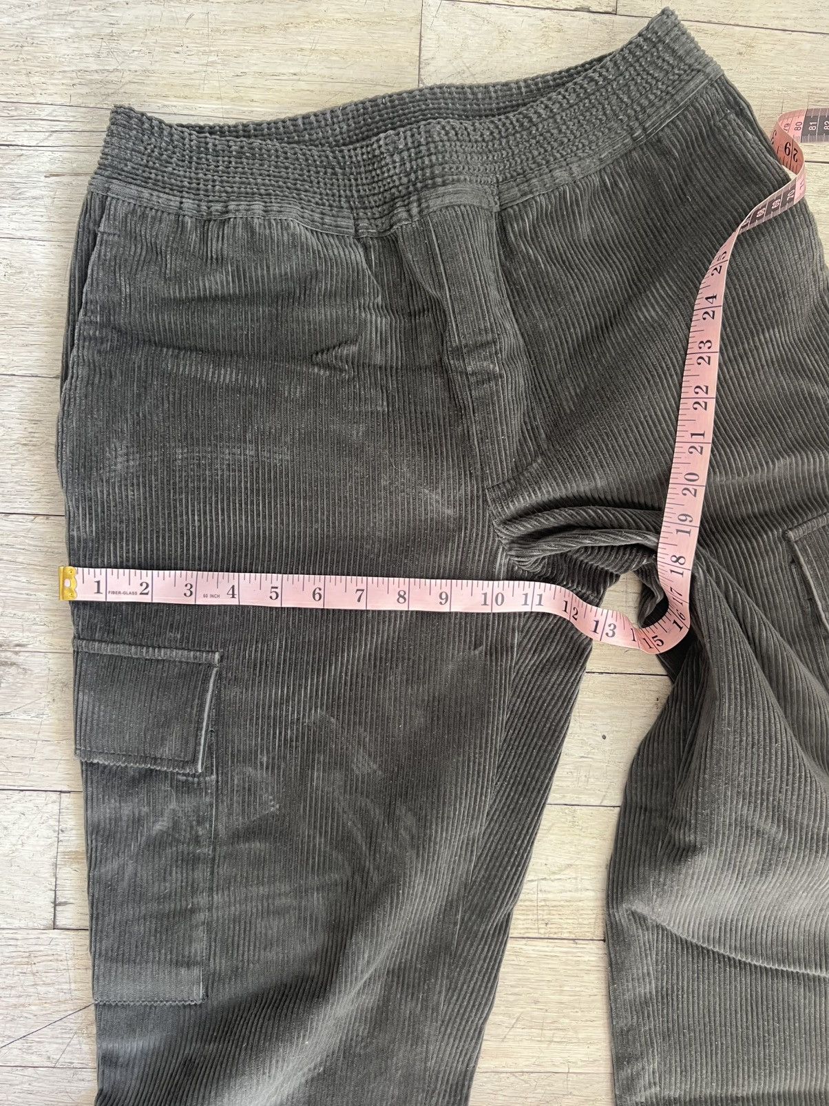 Editions M.R Corduroy Cargo Pants - Khaki Size US 30 / EU 46 - 12 Thumbnail
