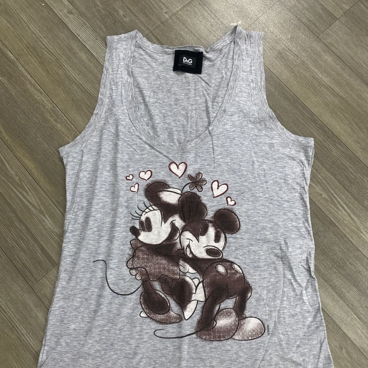 Dolce & Gabbana Luxury Dolce & Gabbana Tanktop Mickey Mouse Size US L / EU 52-54 / 3 - 2 Thumbnail