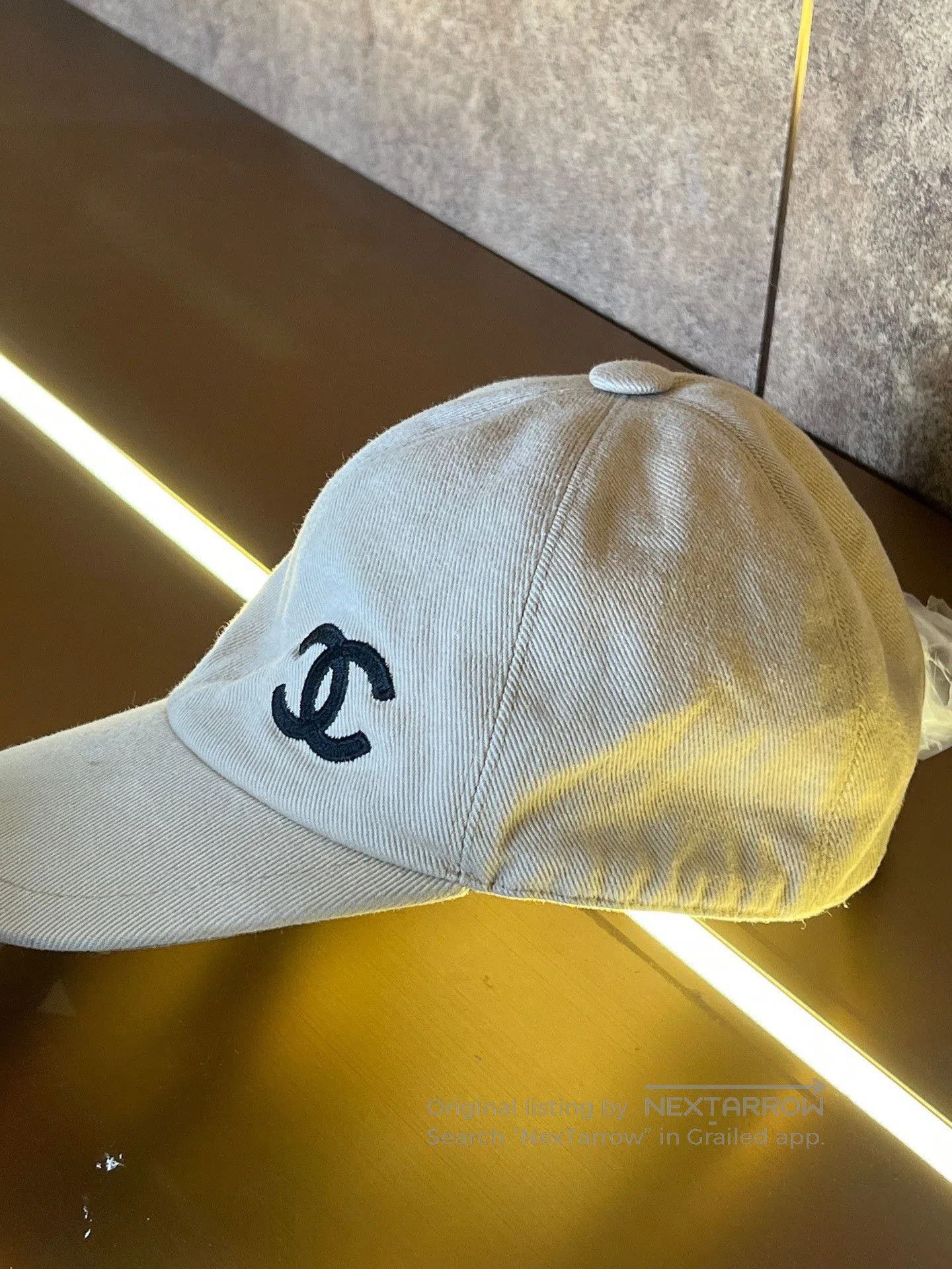 Chanel Chanel Embroidered Double C Hat. Size ONE SIZE - 3 Thumbnail