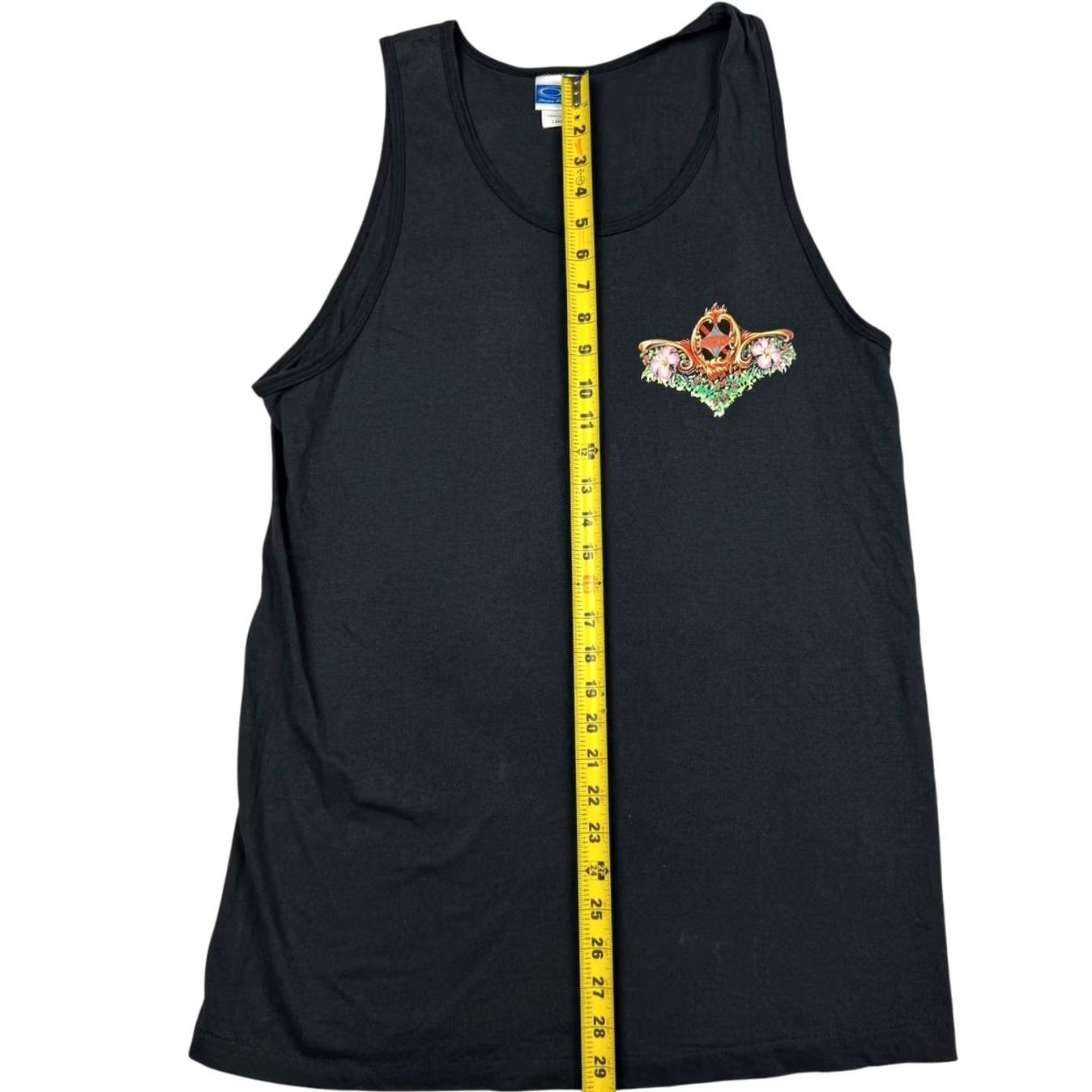 Ocean Pacific VINTAGE Ocean Pacific Men's Tank Top Black Large Single Stitch 90s Size US L / EU 52-54 / 3 - 6 Thumbnail