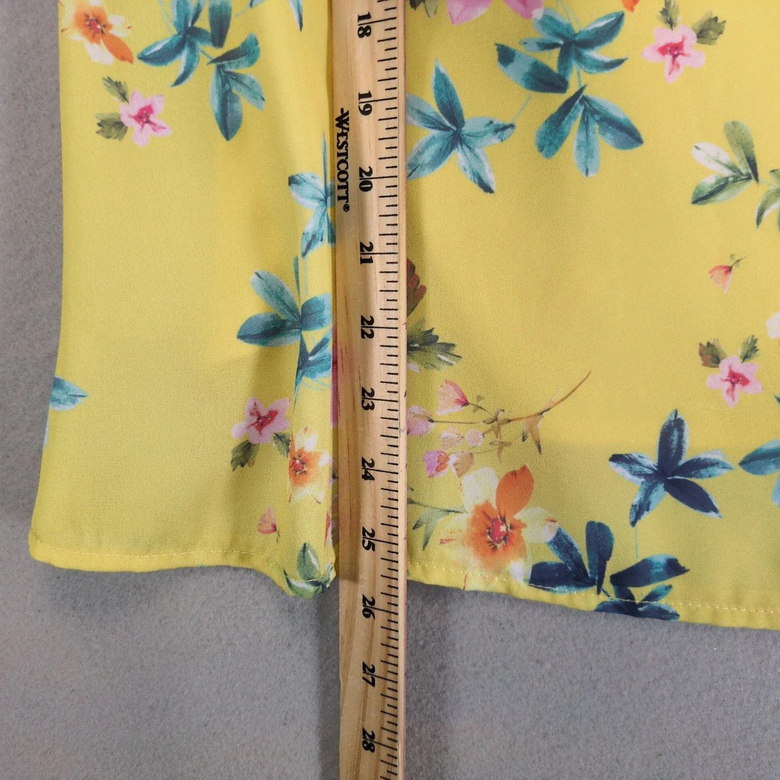 Other Peach Love California Yellow Floral Camisole Top Cami Tank S Size S / US 4 / IT 40 - 5 Thumbnail