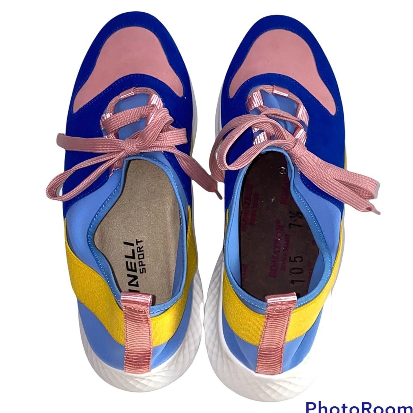 VANELI NWT Vaneli Sport Multicolored Athletic Shoes Size US 7.5 / IT 37.5 - 5 Thumbnail