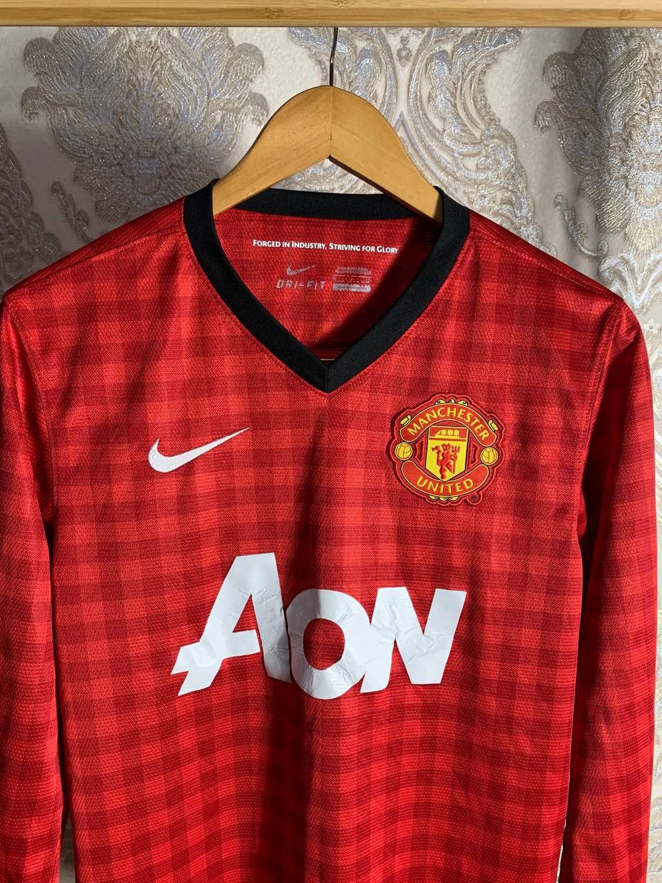 Nike VINTAGE NIKE FC MANCHESTER UNITED ENGLAND SOCCER JERSEY Y2K Size US S / EU 44-46 / 1 - 2 Thumbnail