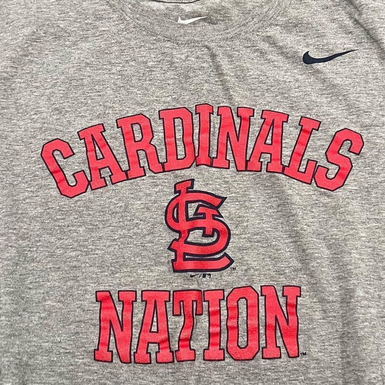 Nike Nike The Nike Tee Athletic Cut St Louis Nation T-Shirt Sz 2X Size US XXL / EU 58 / 5 - 2 Thumbnail