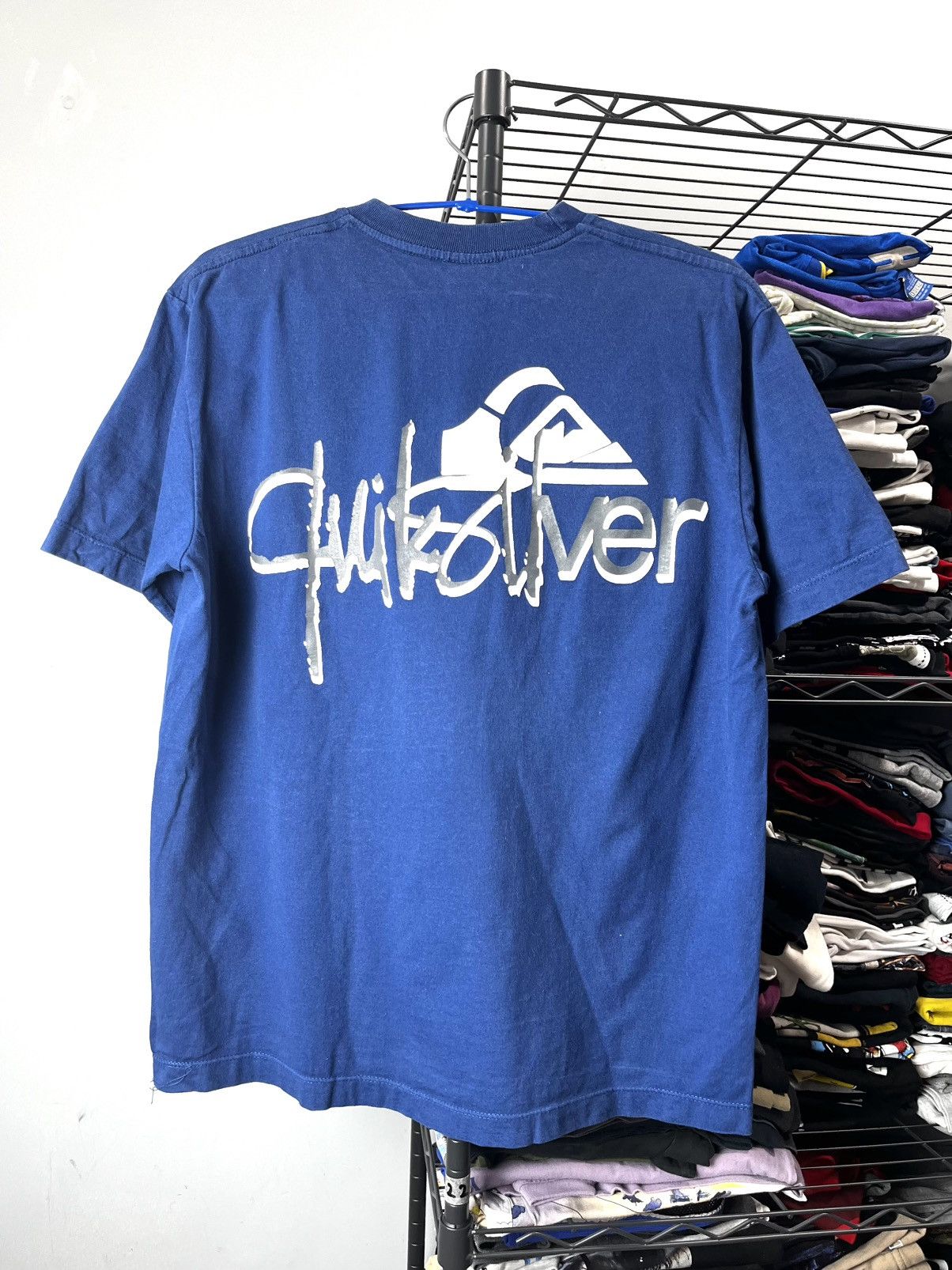 Quiksilver Vintage Quiksilver T Shirt Surf Wear Rip Curl Stussy Size US XL / EU 56 / 4 - 1 Thumbnail